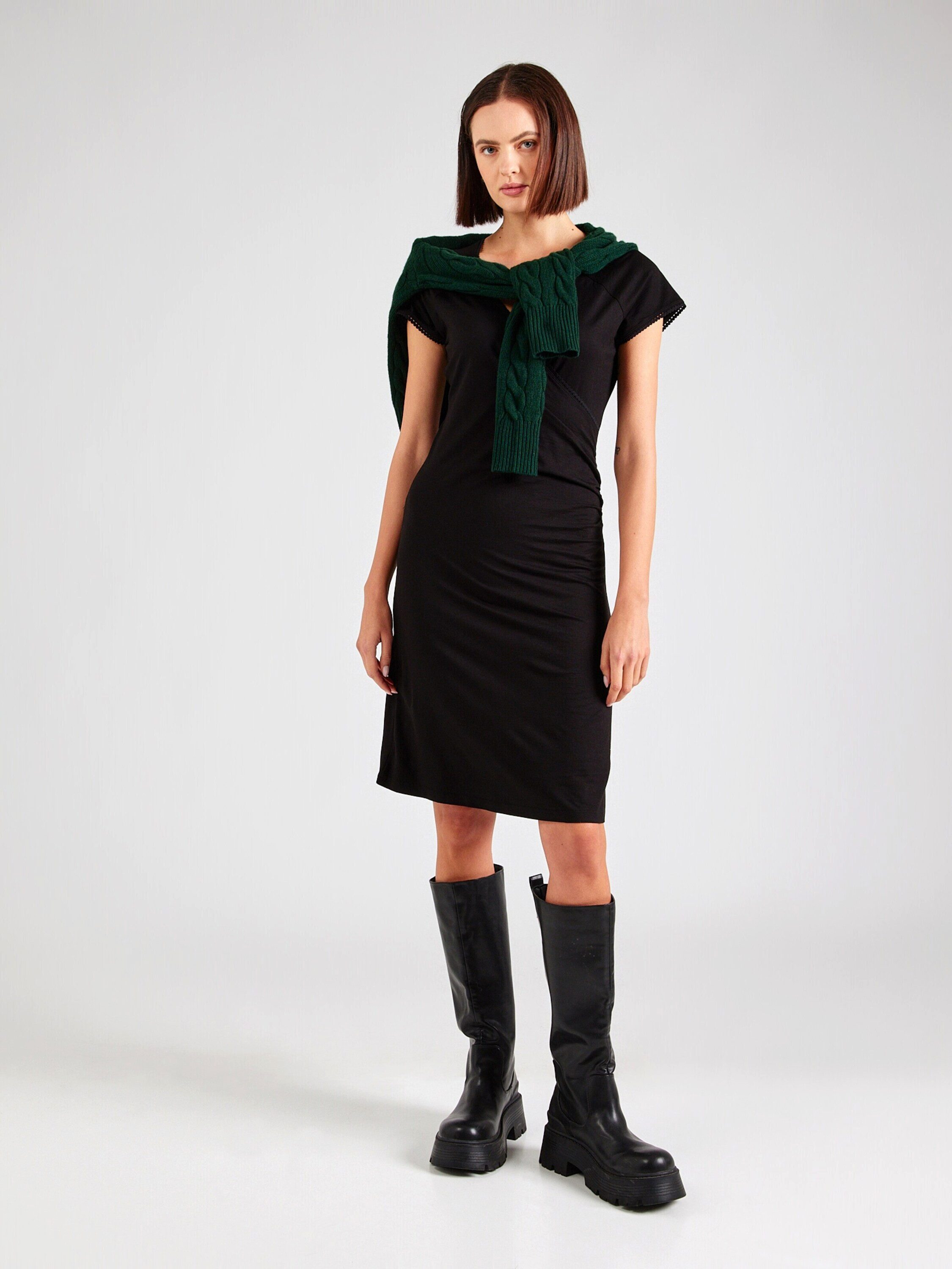 King Louie Sommerkleid Classic (1-tlg) Drapiert/gerafft