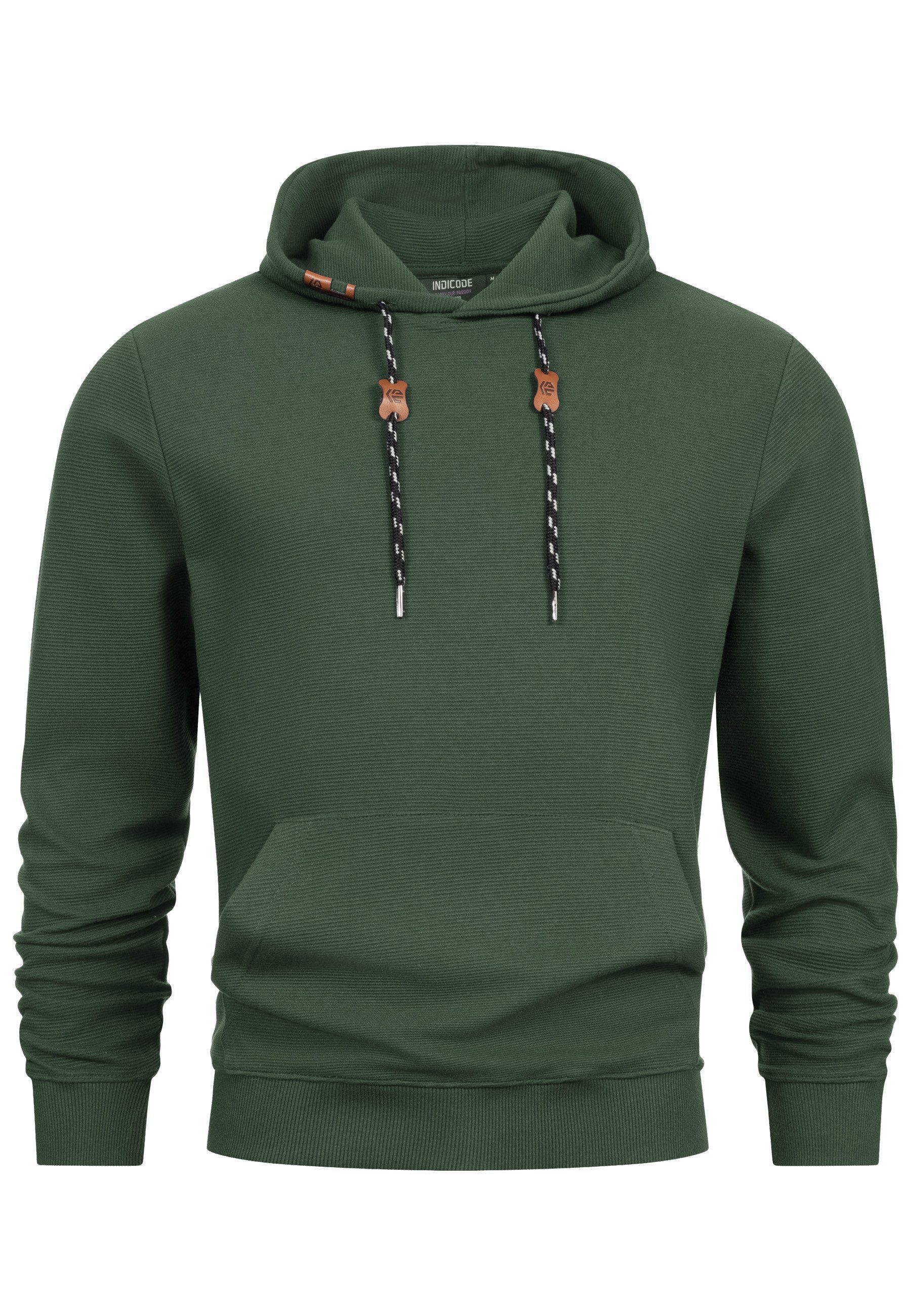 Indicode Hoodie Herren INGuadalupe Sweatshirt Kapuze Herrenhoodie Kapuzenpu günstig online kaufen