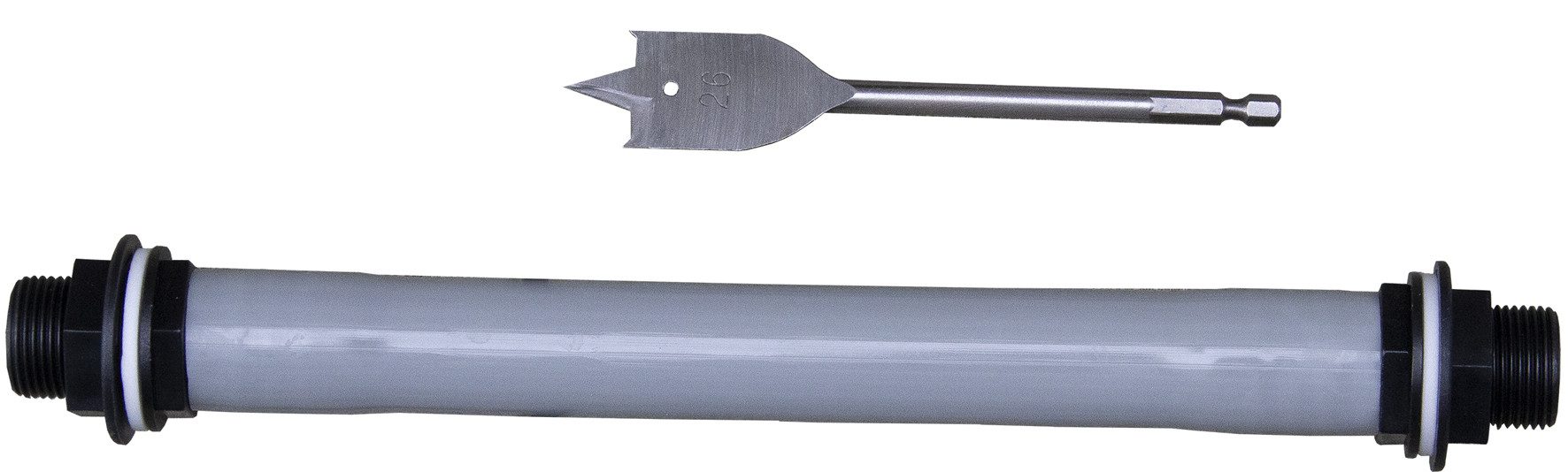 GARANTIA Regentonne Дождевые бочки Verbindungsset 3/4'' mit Bohrer inkl. Schlauch