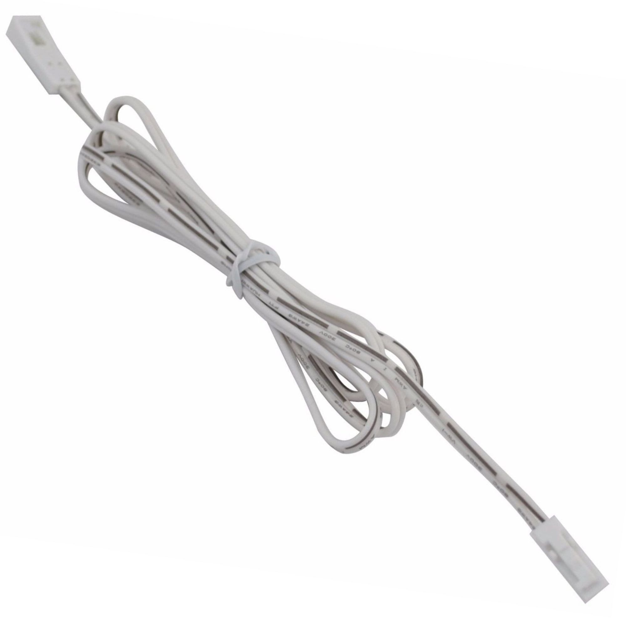 kalb LED MINI Stecker Verlängerungskabel 2m f Aufbauleuchte WEISS Stromkabel