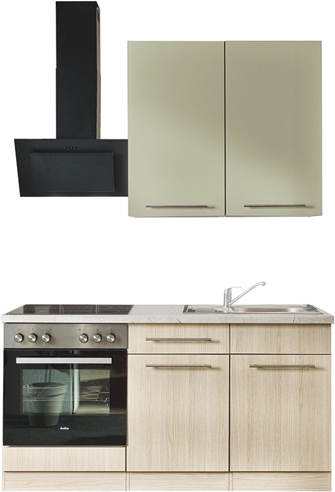 wiho Küchen Küche Filo, wahlweise mit E-Geräten, Breite 160 cm