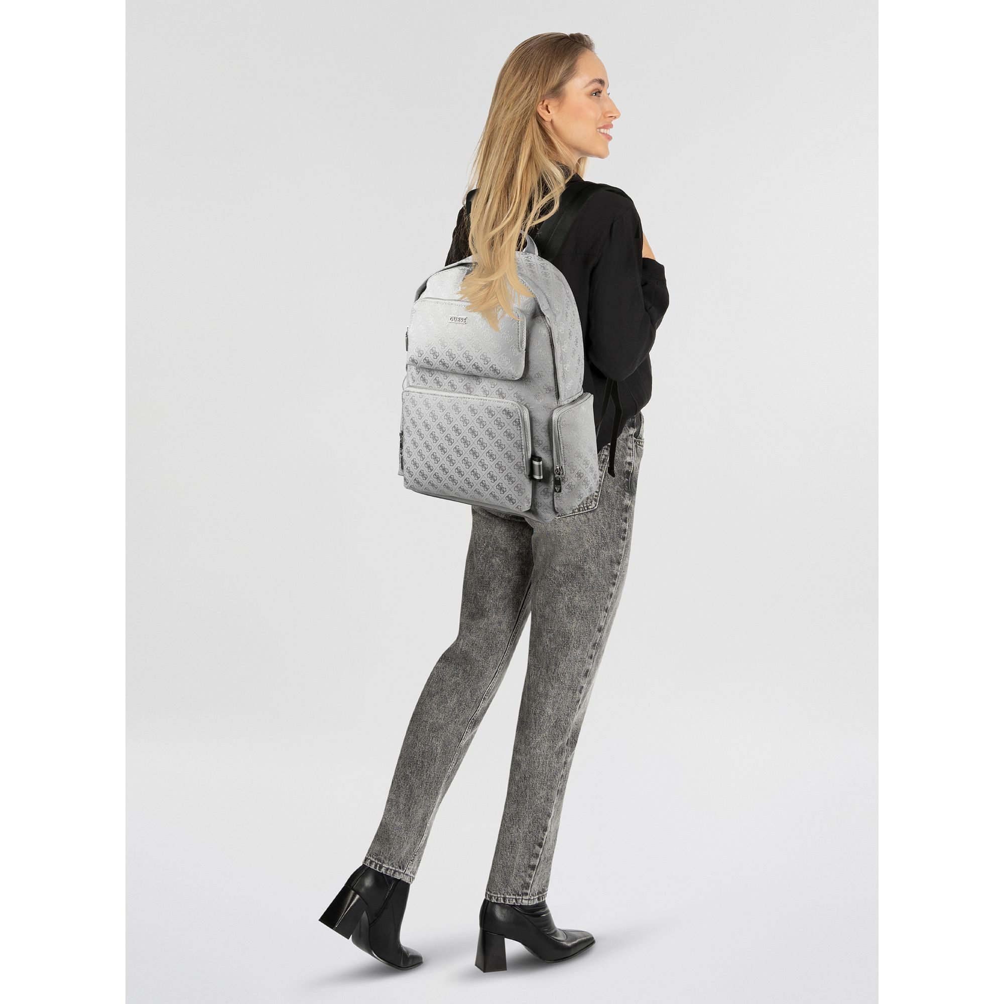 Guess Rucksack Boston, Baumwolle