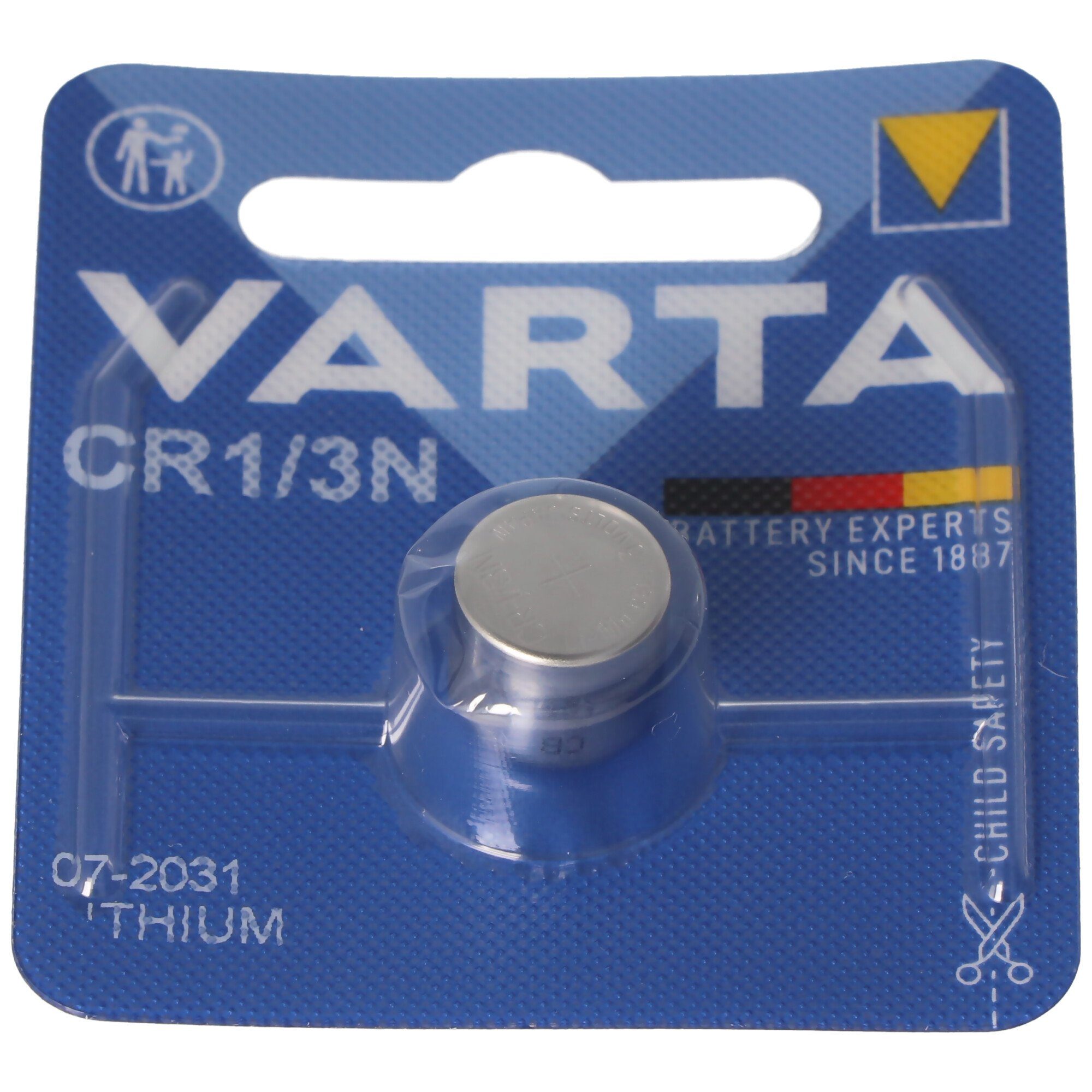 Photo Batterie, Varta GPCR1/3N, CR1/3N (3,0 Batterie CR11108, 06131101401, V) 2 VARTA Lithium
