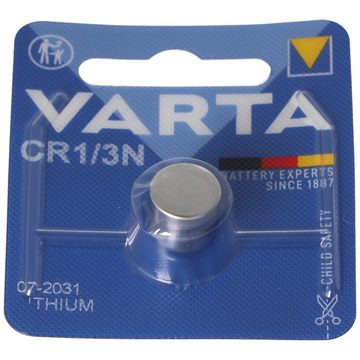 VARTA Varta CR1/3N Photo Lithium Batterie 06131101401, GPCR1/3N, CR11108, 2 Batterie, (3,0 V)