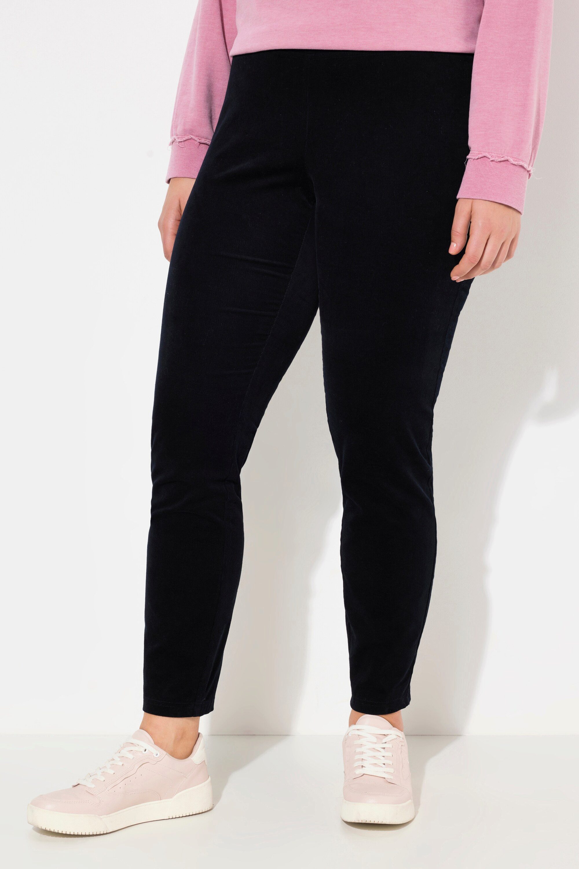 Ulla Popken Leggings Cord-Jeggings Sienna schmales Bein Stretch günstig online kaufen