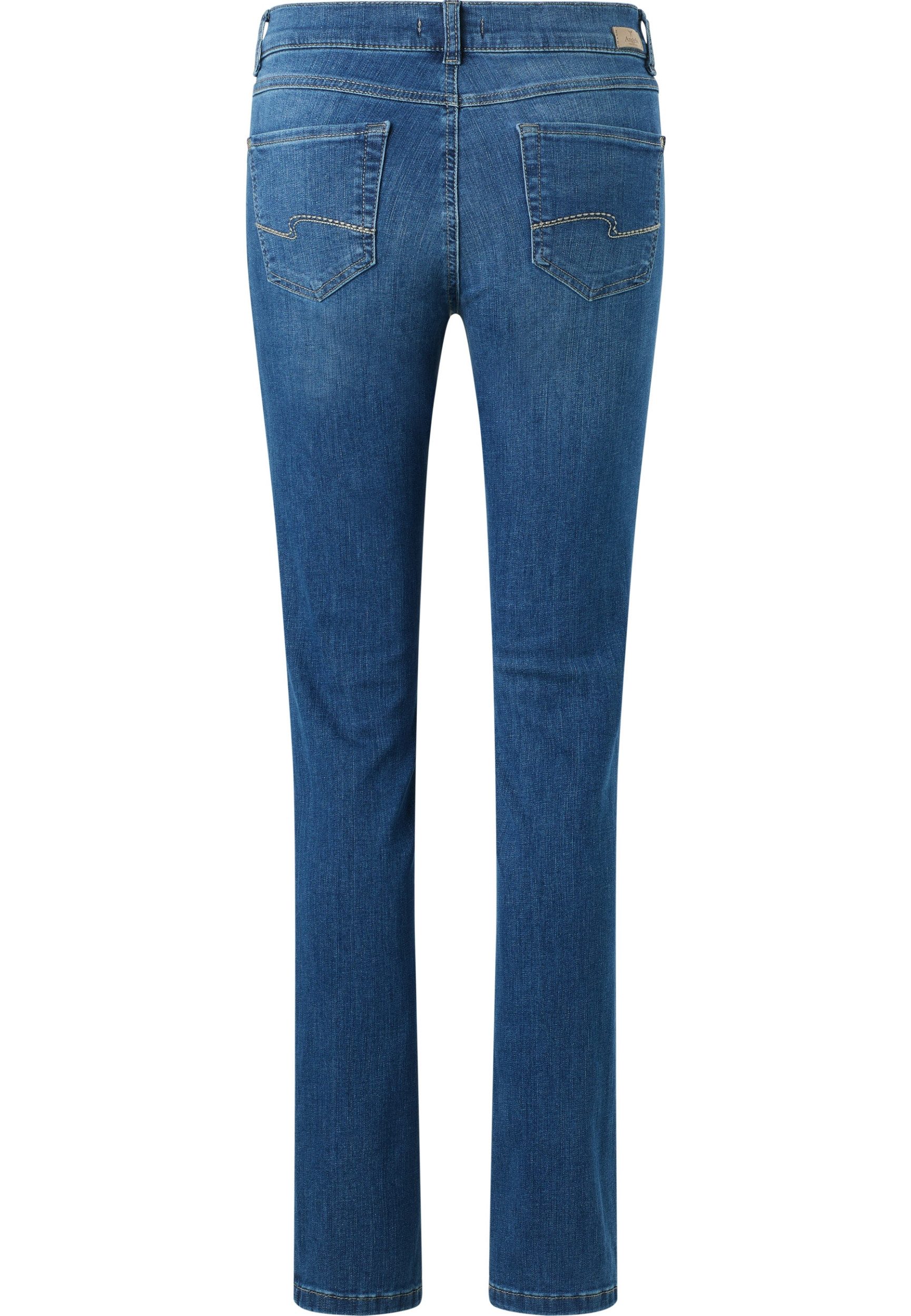 ANGELS Gerade Jeans Straight-Leg Jeans Jeans Cici mit authentischem Denim