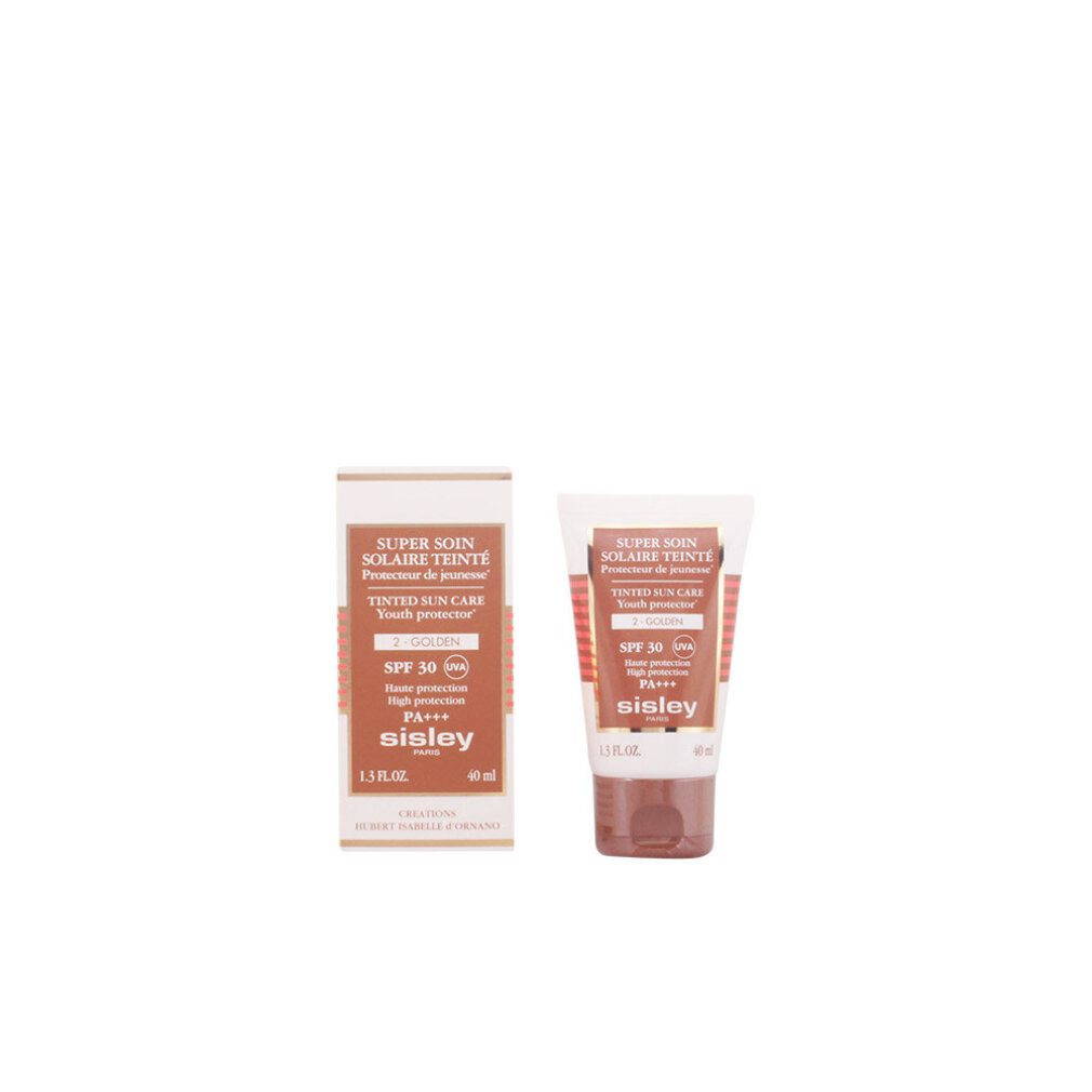 sisley Sonnenschutzcreme Super Soin Solaire Teinte Visage SPF olden