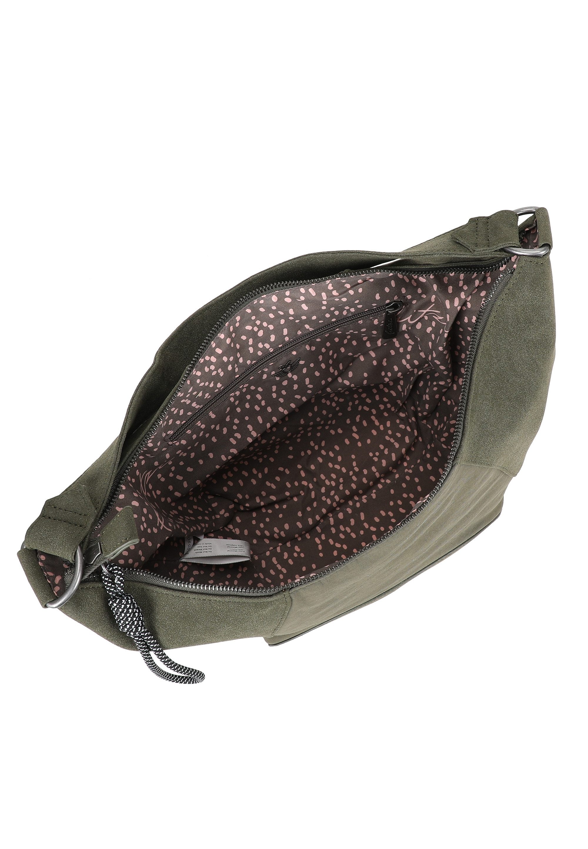 Fritzi aus Preußen Henkeltasche Sky Mix Anthra Black, mit tollem, weichem Handfeel