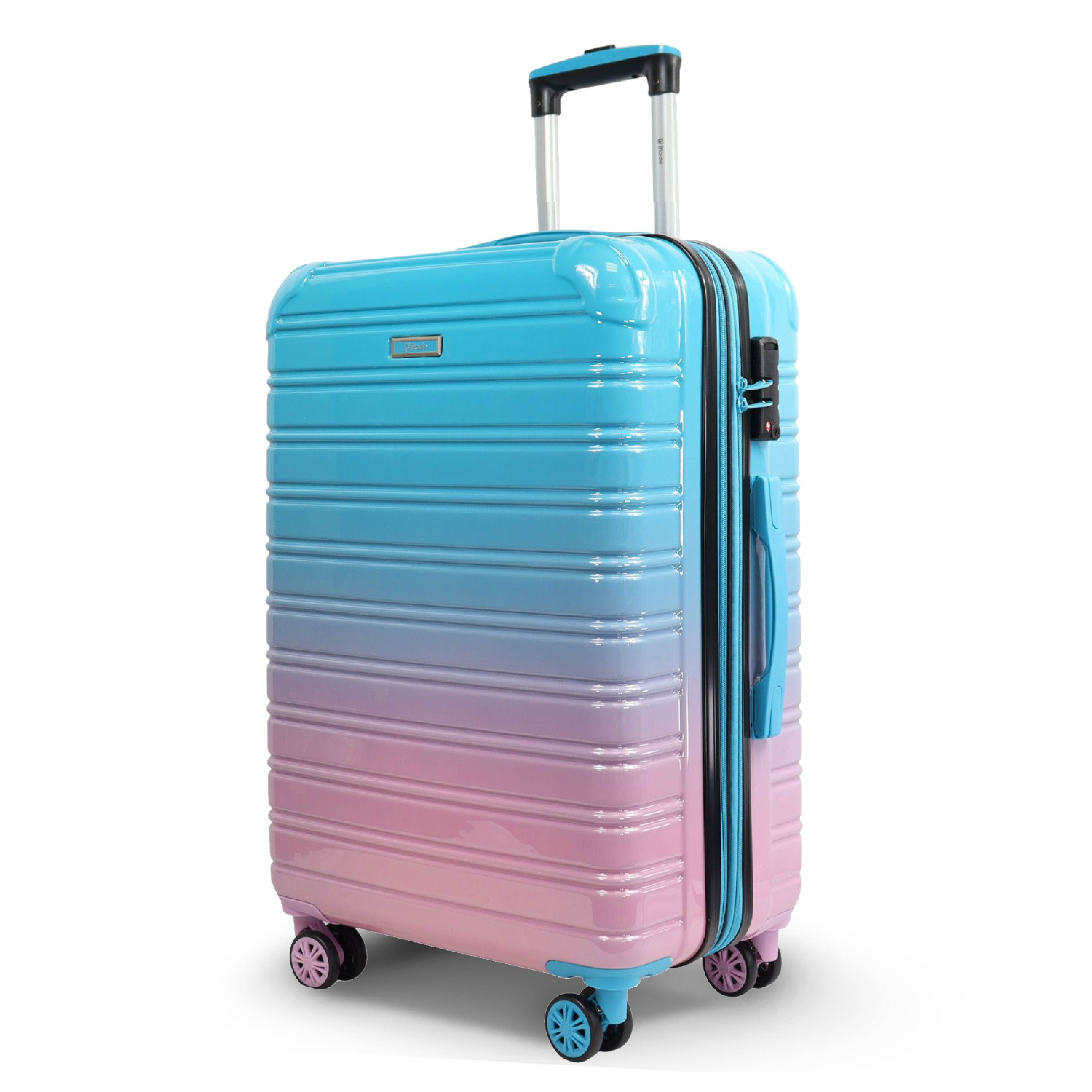 Blade Hartschalen-Trolley Kofferset Erweiterbares Handgepäck Rollkoffer TSA-Schloss ABS+PC SALE