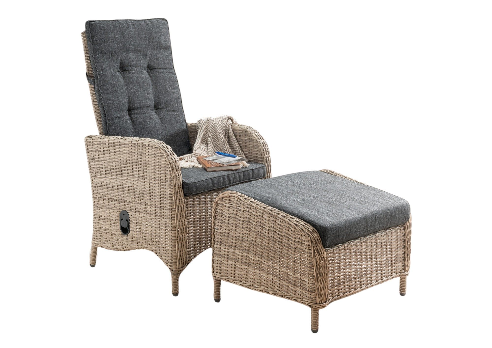 Destiny Balkonset PALMA CASA, Polyrattan, Hochlehner günstig online kaufen