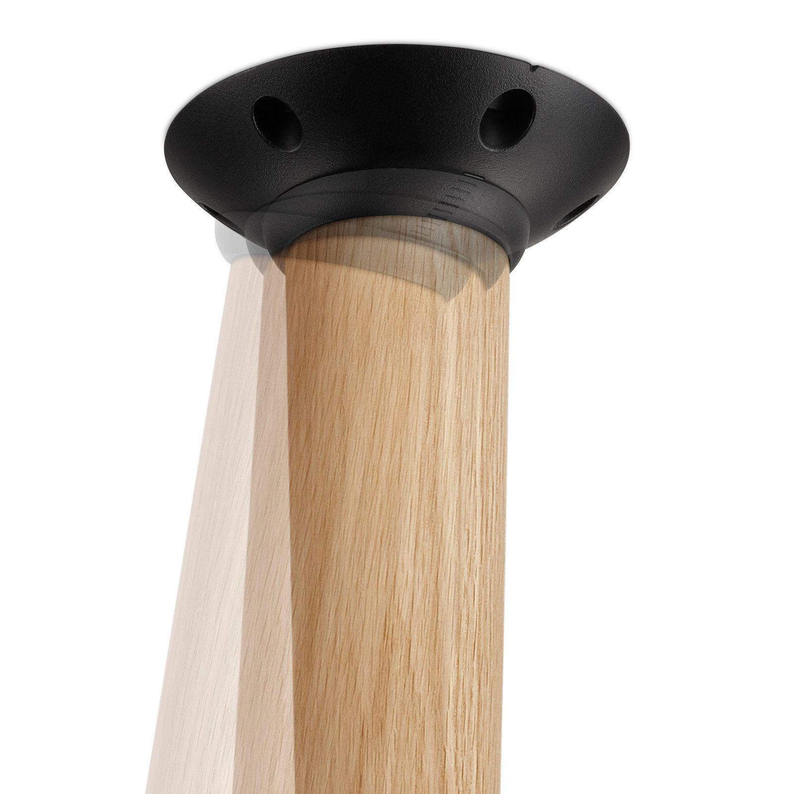 SO-TECH® Möbelbeschlag 4 Stück Tischbeinverbinder Farole M8 Möbelverbinder (4 St), Tischverbinder Möbelbeschlag stufenlos verstellbar 0-20°