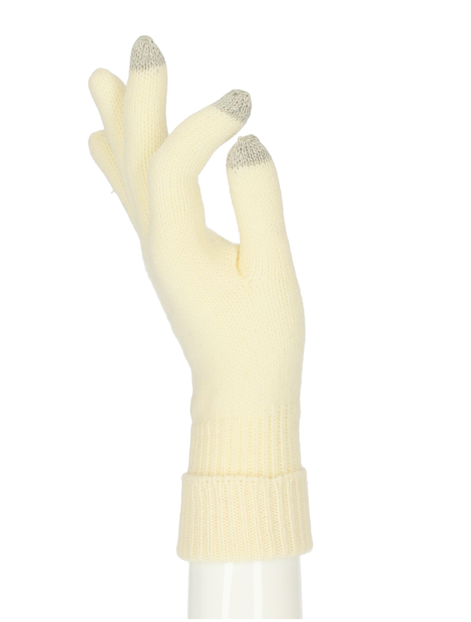 halsüberkopf Accessoires Strickhandschuhe Strickhandschuh mit Screentouch-Funktion perfekt für Smartphone