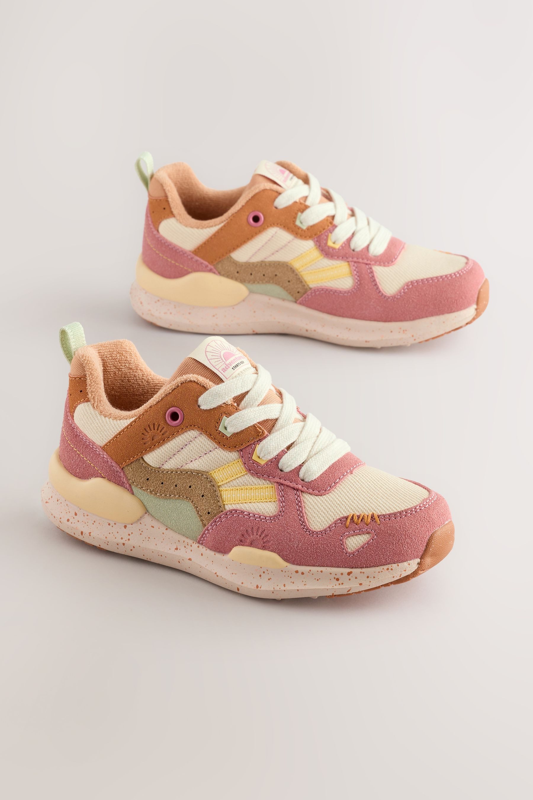 Next Sneaker zum Schnüren mit Farbblock-Design Sneaker (1-tlg)