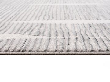 Teppich Frode, rechteckig, Höhe: 12 mm, mit Schrumpfgarn-Effekt, Kurzflor