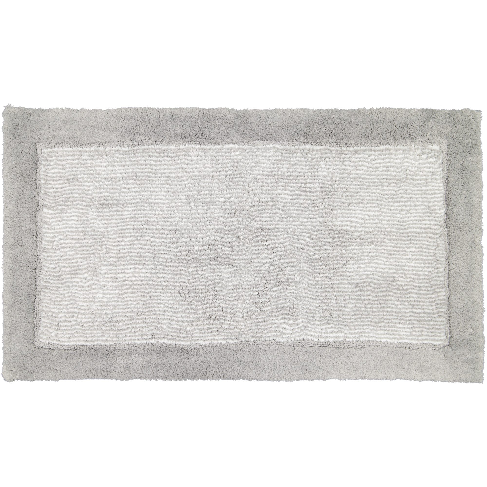 Cawö Home Badematte Luxury Home Two-Tone 590, 100% Polyester, Anti-Rutsch-Beschichtung