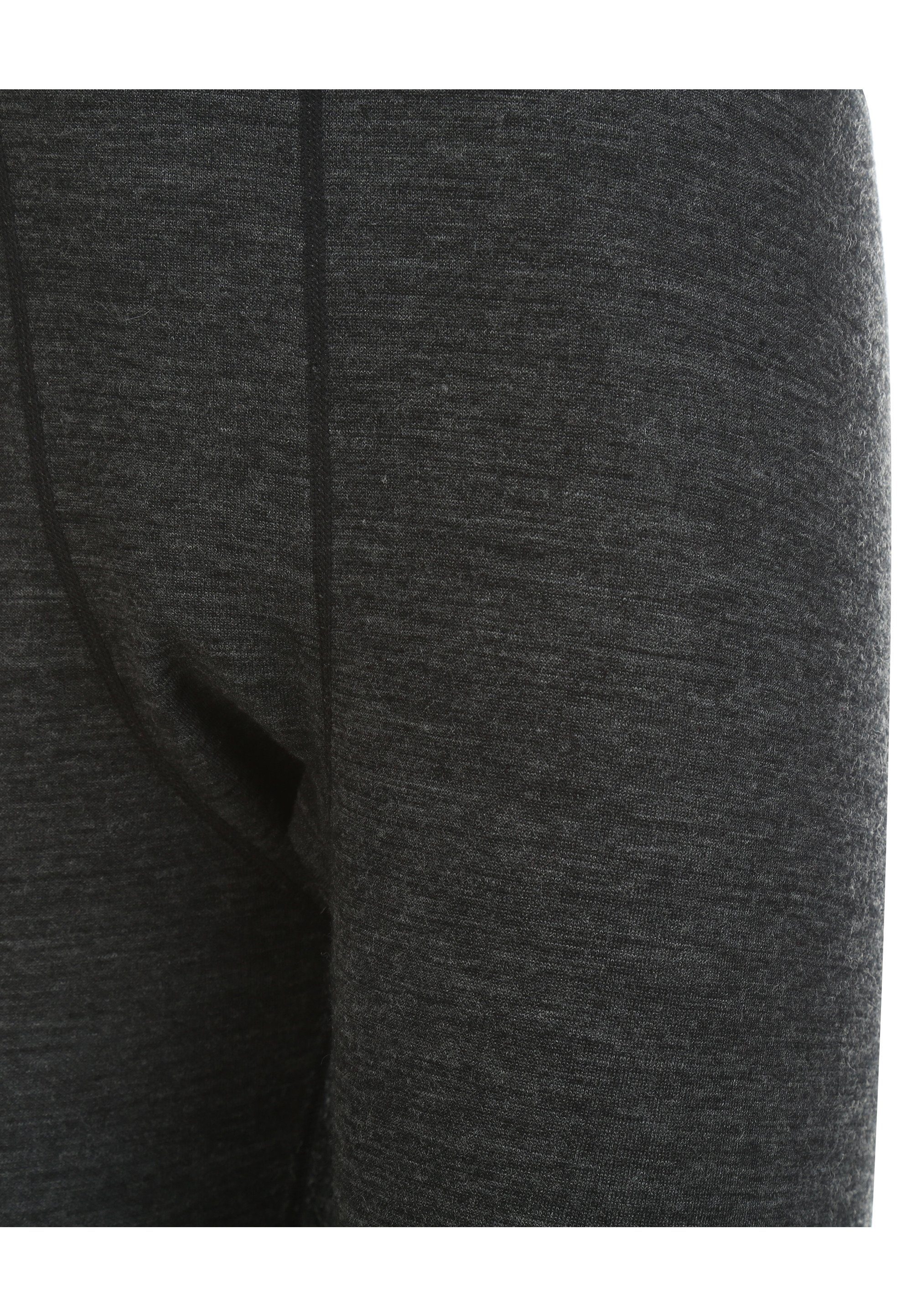 WHISTLER Lange Unterhose BRADLEY mit hohem dunkelgrau Merinowolle-Anteil