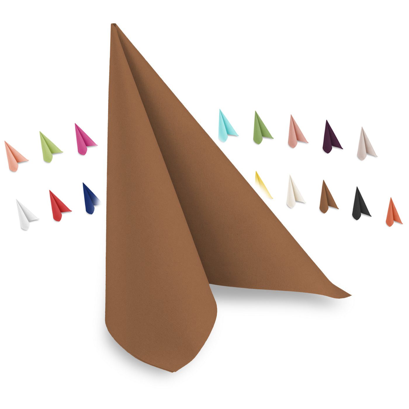 Hypafol Papierserviette Airlaid Serviette farbig 50 Stück