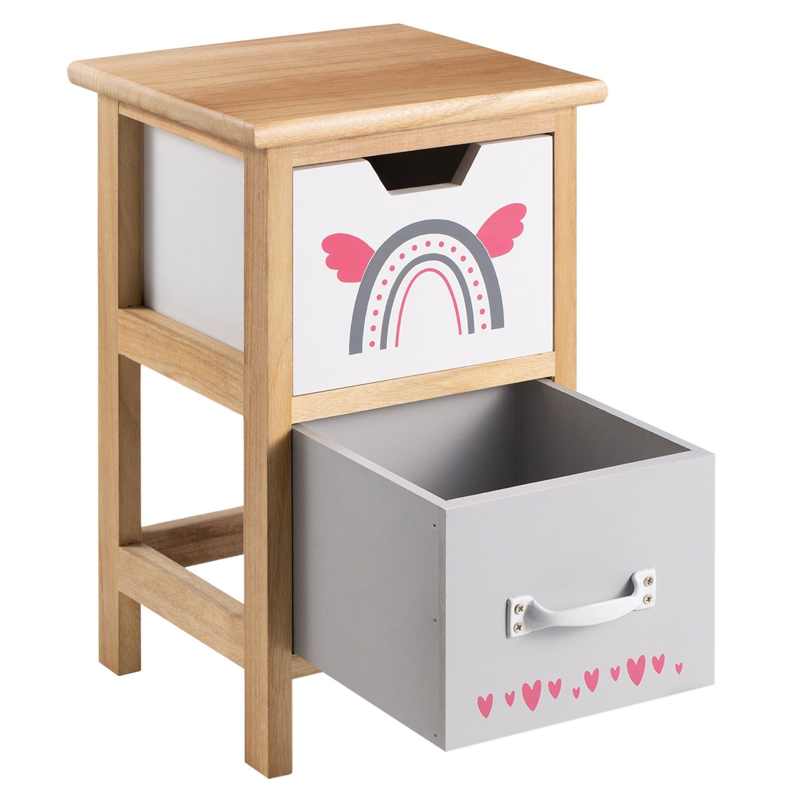 CARO-Möbel Kommode ESTA, Kommode ESTA, Kinderzimmer Möbel, Deko, Holz Natur
