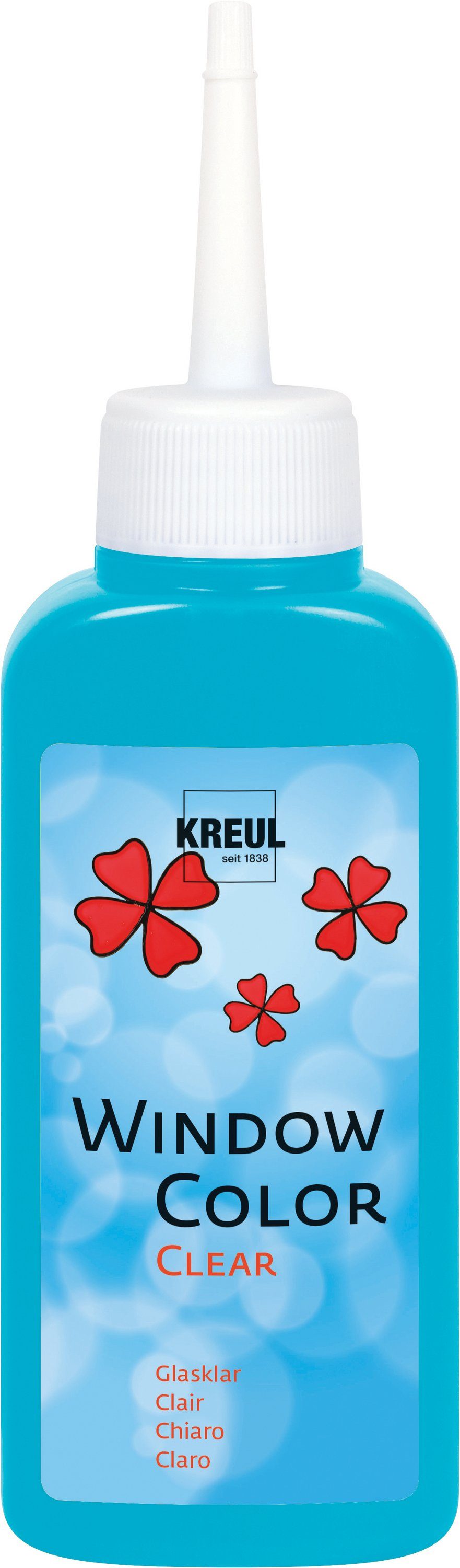 Fenstersticker, Kreul, 80 ml Türkis