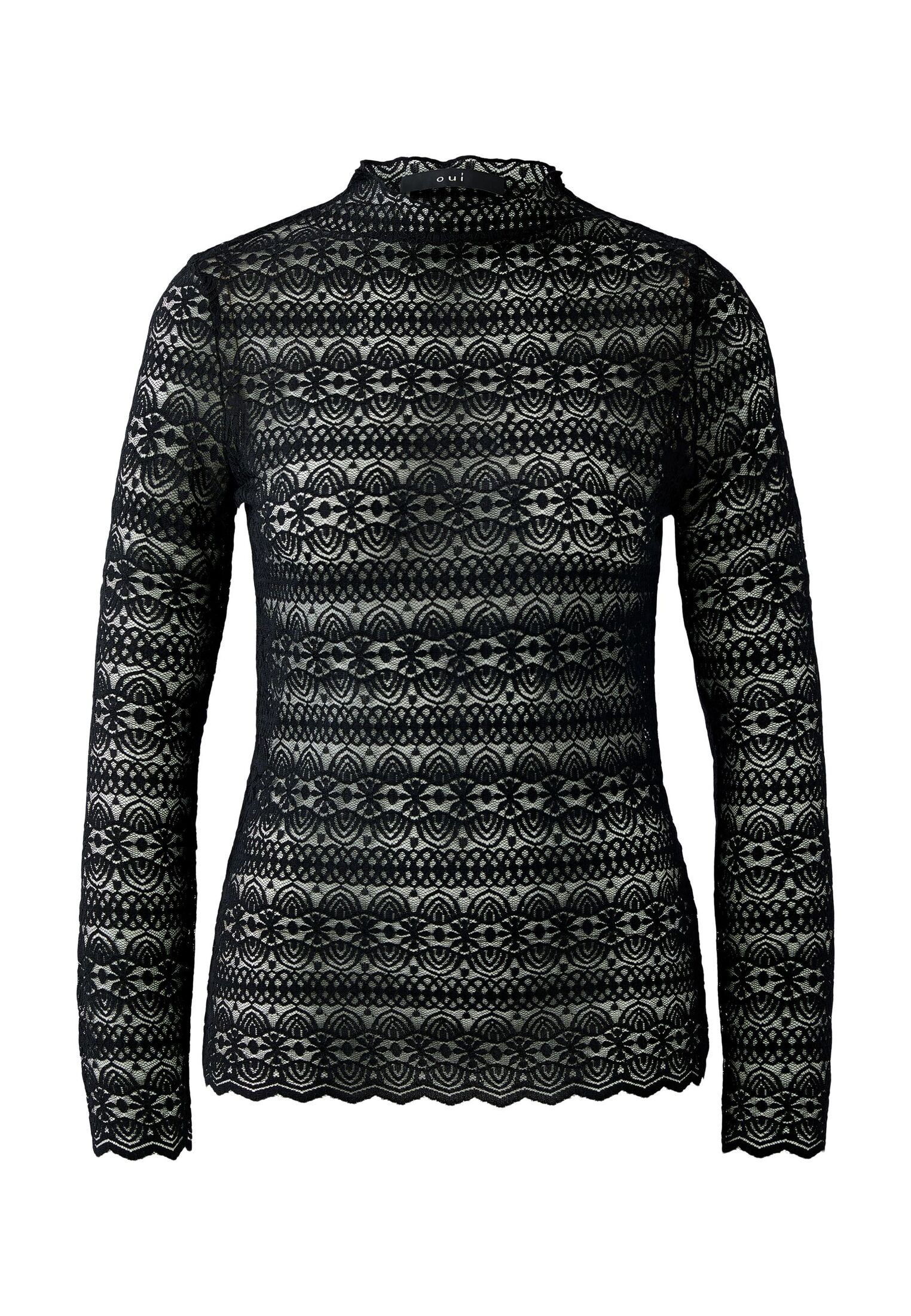 Oui Langarmshirt Langarmshirt