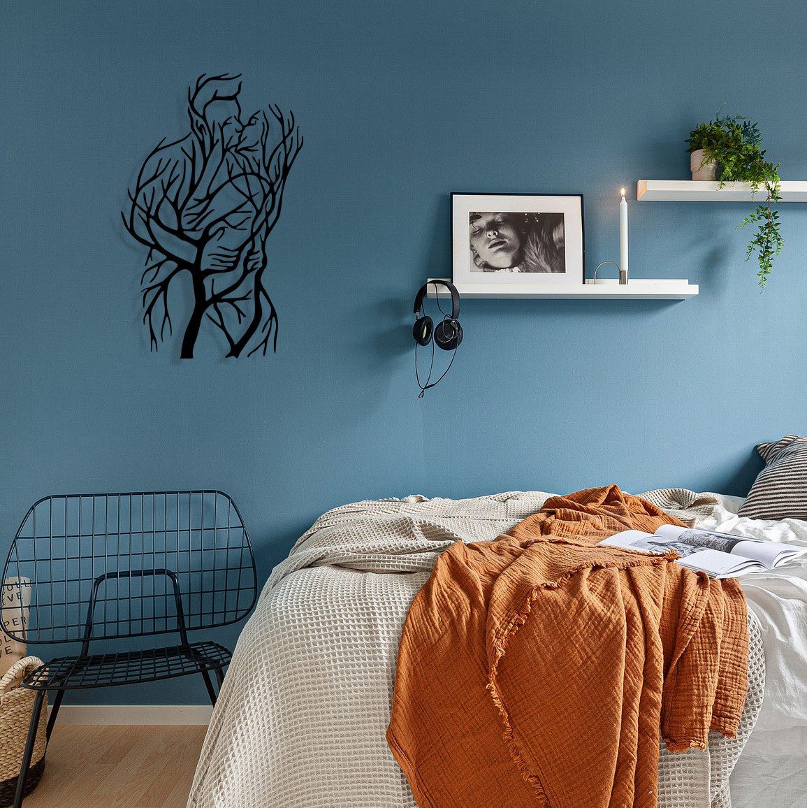 Wallity Wanddekoobjekt 100% METAL (Thickness: 1,2mm), 37 x 58 cm Z2607 günstig online kaufen