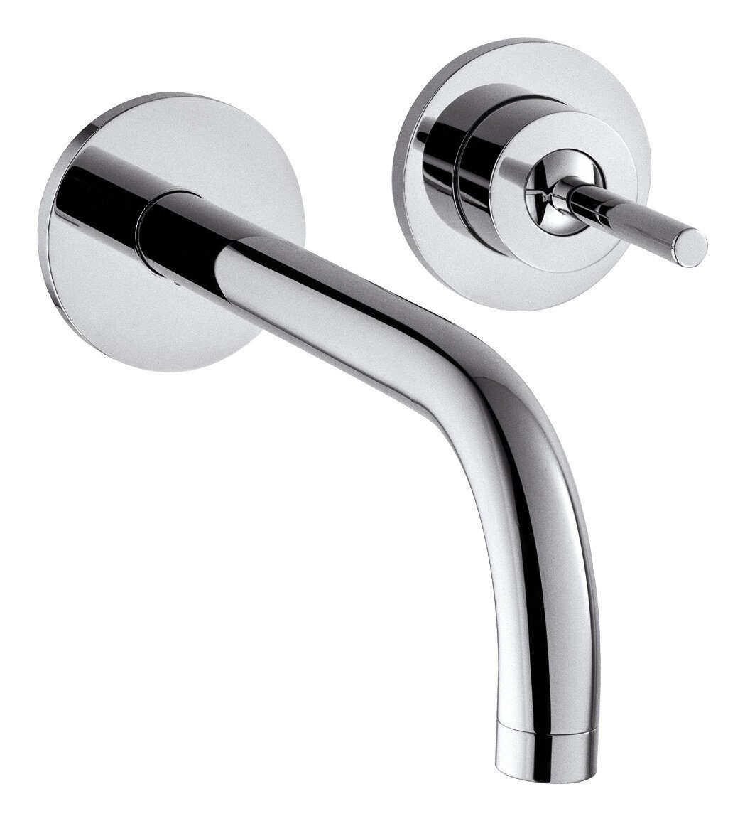 hansgrohe Unterputzarmatur Axor Uno Einhebel-Waschtischmischer Wandmontage Pingriff Ausladung 225 mm