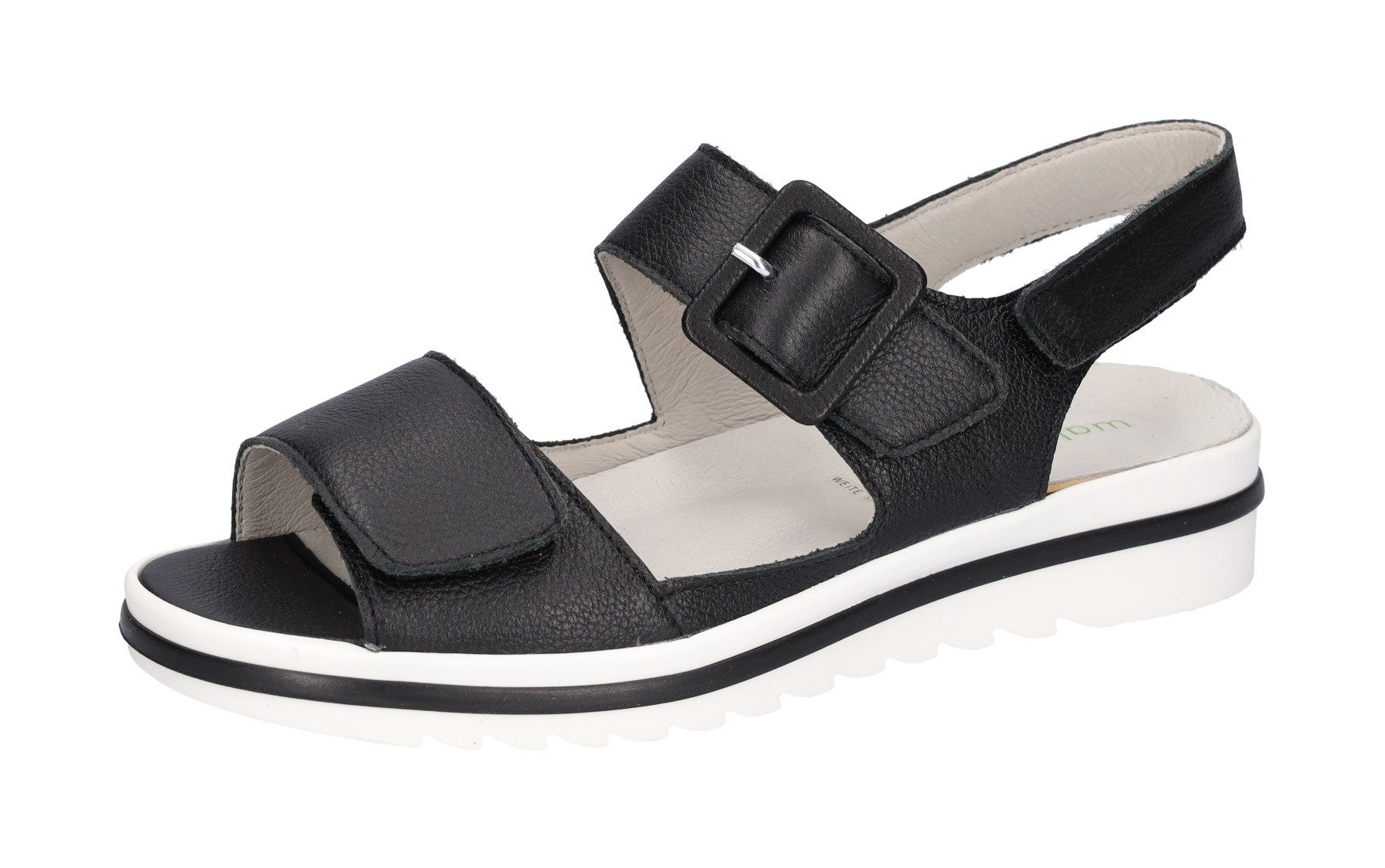 Waldläufer HAKURA Riemchensandale, Sommerschuh, Sandalette, Keilabsatz, mit günstig online kaufen