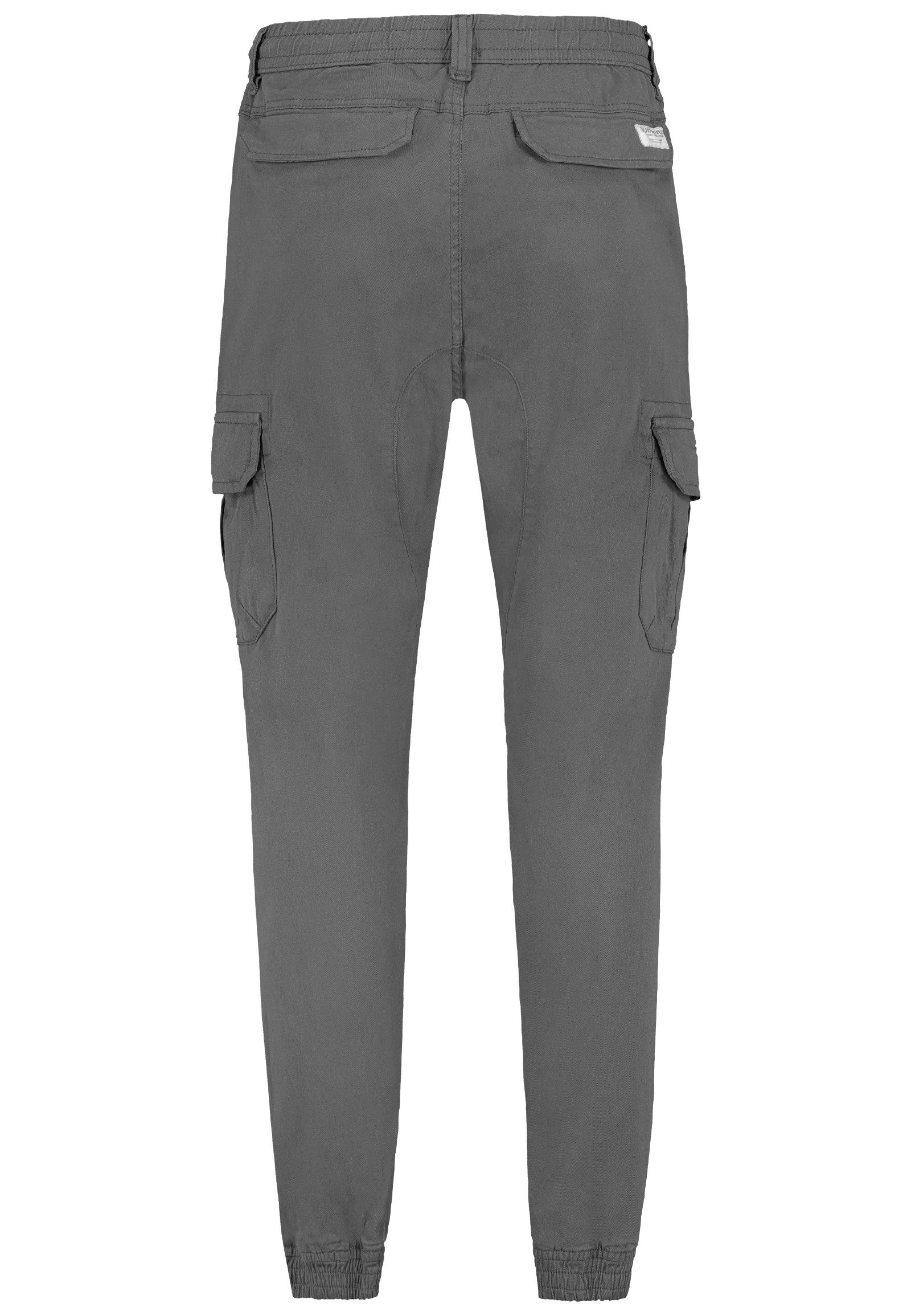 SUBLEVEL Cargohose mit elastischen Bündchen und Kordelzug Jogger Pants