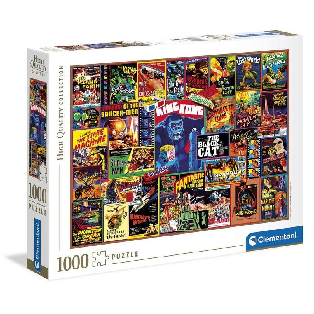 Clementoni® Puzzle Thriller Classics puzzle 1000pcs, Puzzleteile