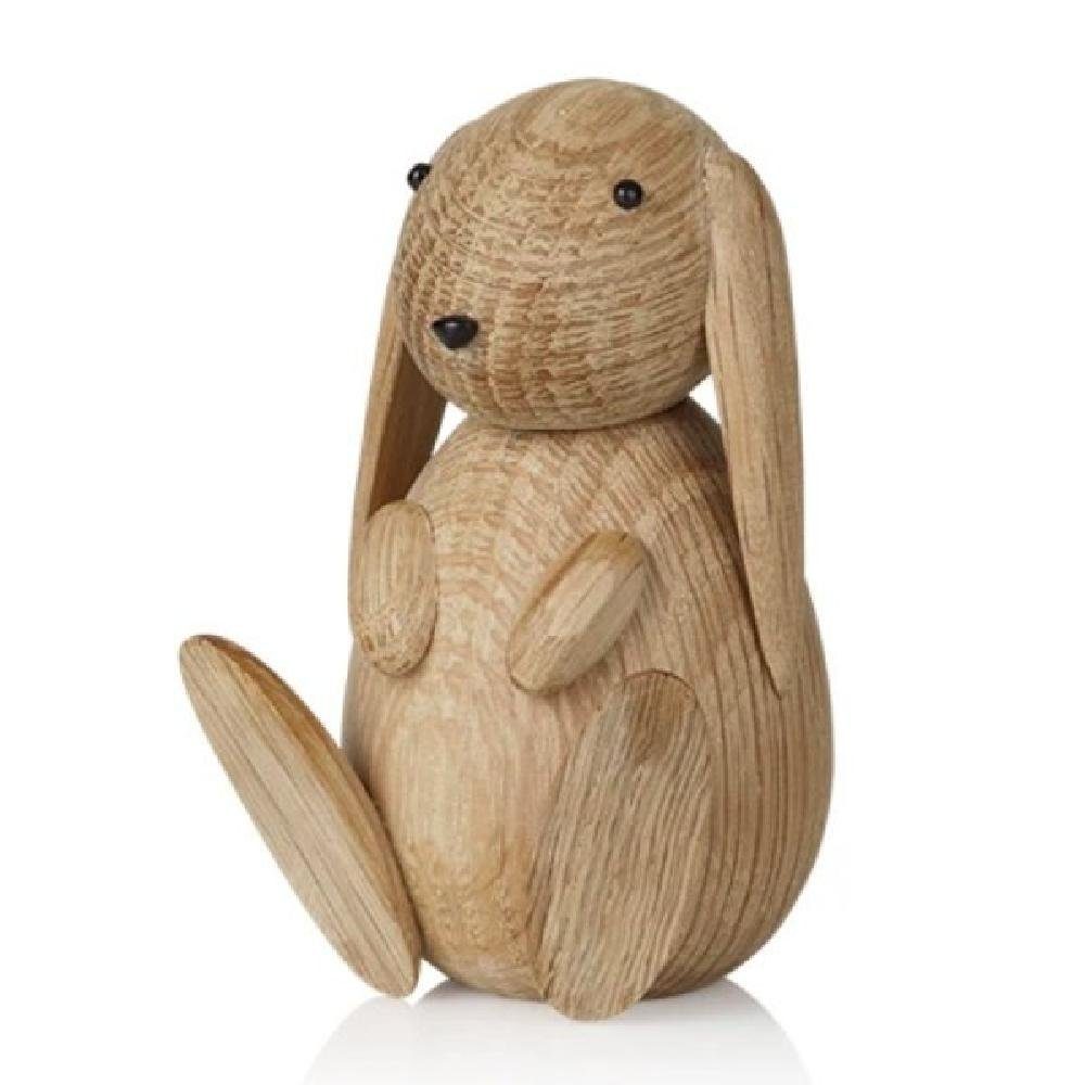 Lucie Kaas Skulptur Bunny Hase Eiche Holzfigur