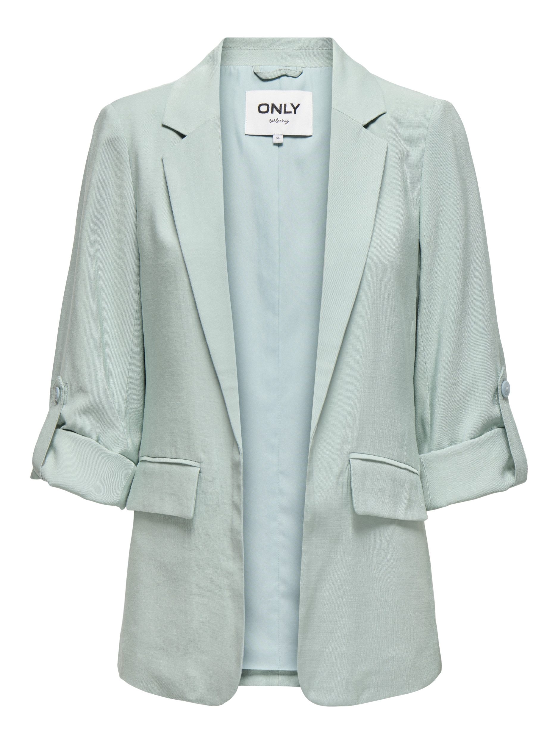 ONLY Blusenblazer ONLARIS LIFE 3/4 LOOSE BLAZER CC TL Gray Mist günstig online kaufen