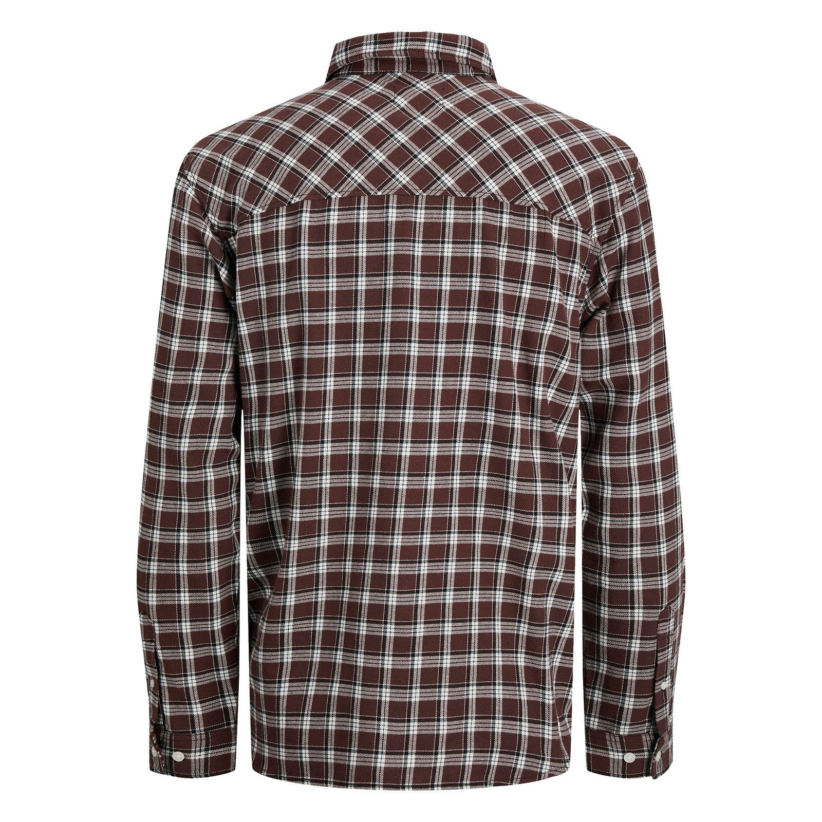 Jack & Jones Karohemd JORJOSHUA Flannel Check Shirt LS LN mit Knopfleiste günstig online kaufen