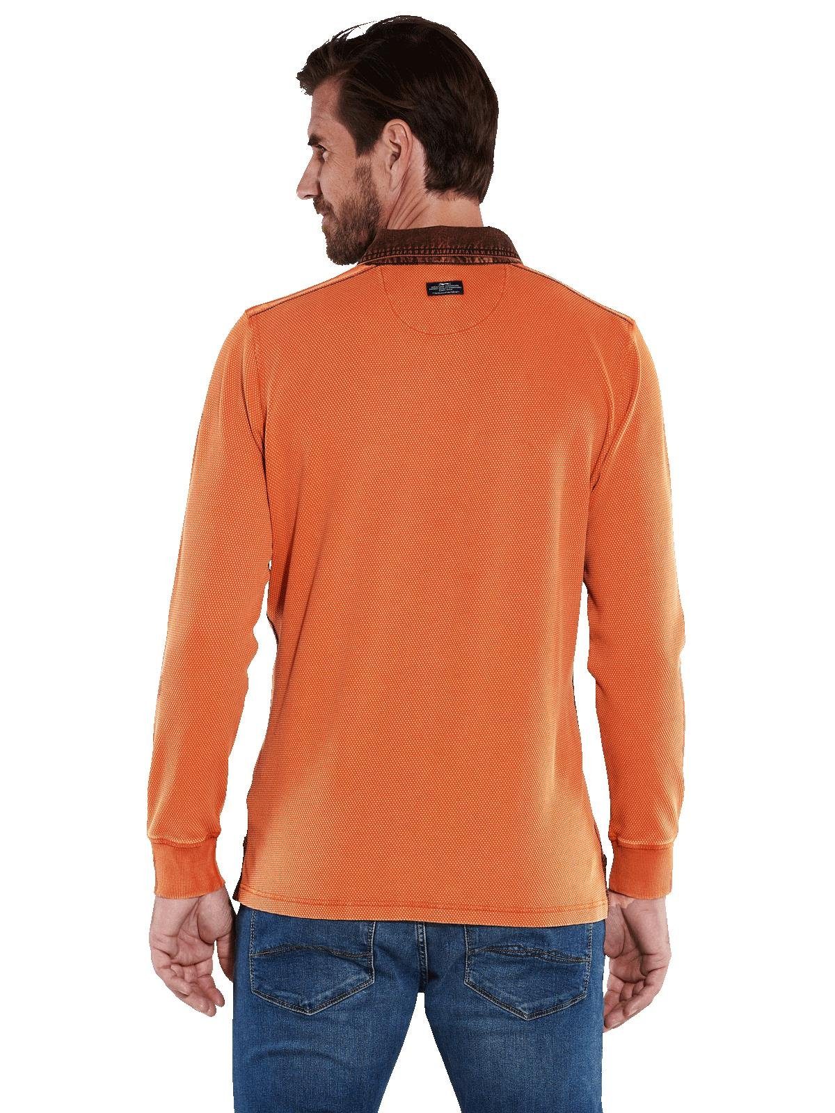 Engbers Langarm-Poloshirt engbers Herren Polo-Shirt uni, günstig online kaufen
