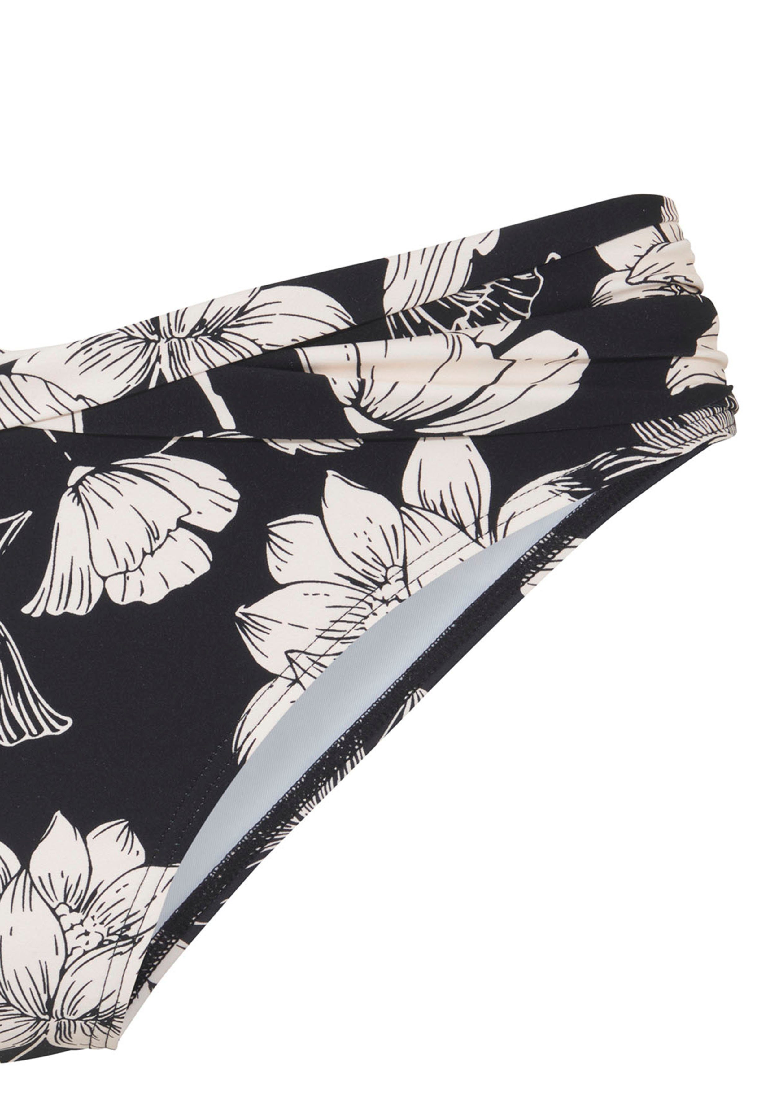 s.Oliver Bikini-Hose Lady mit floralem Design günstig online kaufen