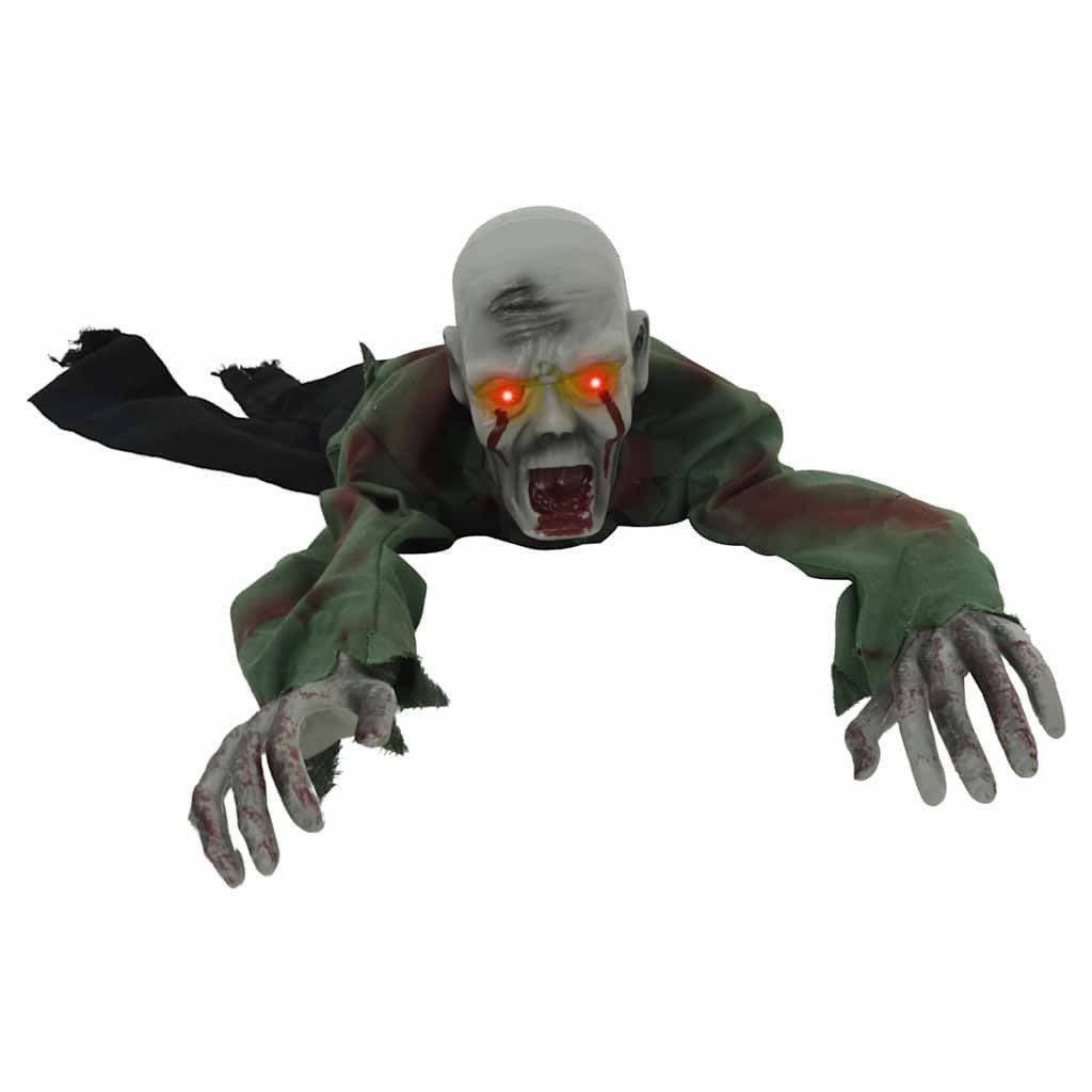 vidaXL Weihnachtsfigur Halloween krabbelnder Zombie Grün 112 x 25.5 x 21.5 cm (1 St)