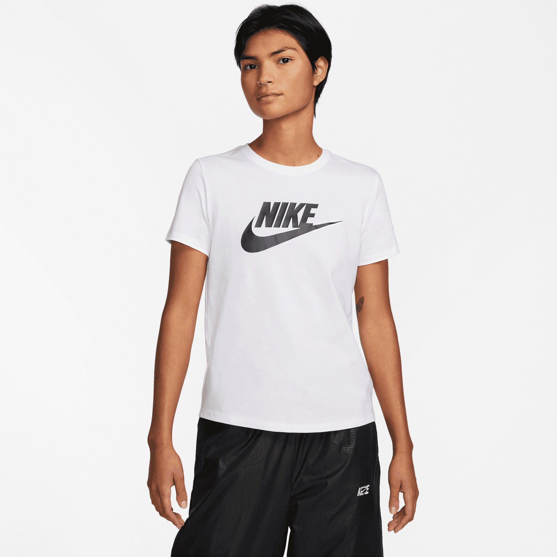 Nike Sportswear T-Shirt ESSENTIALS WOMEN'S LOGO T-SHIRT WHITE