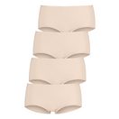 LASCANA Hipster (4er-Pack) aus elastischer Baumwolle
