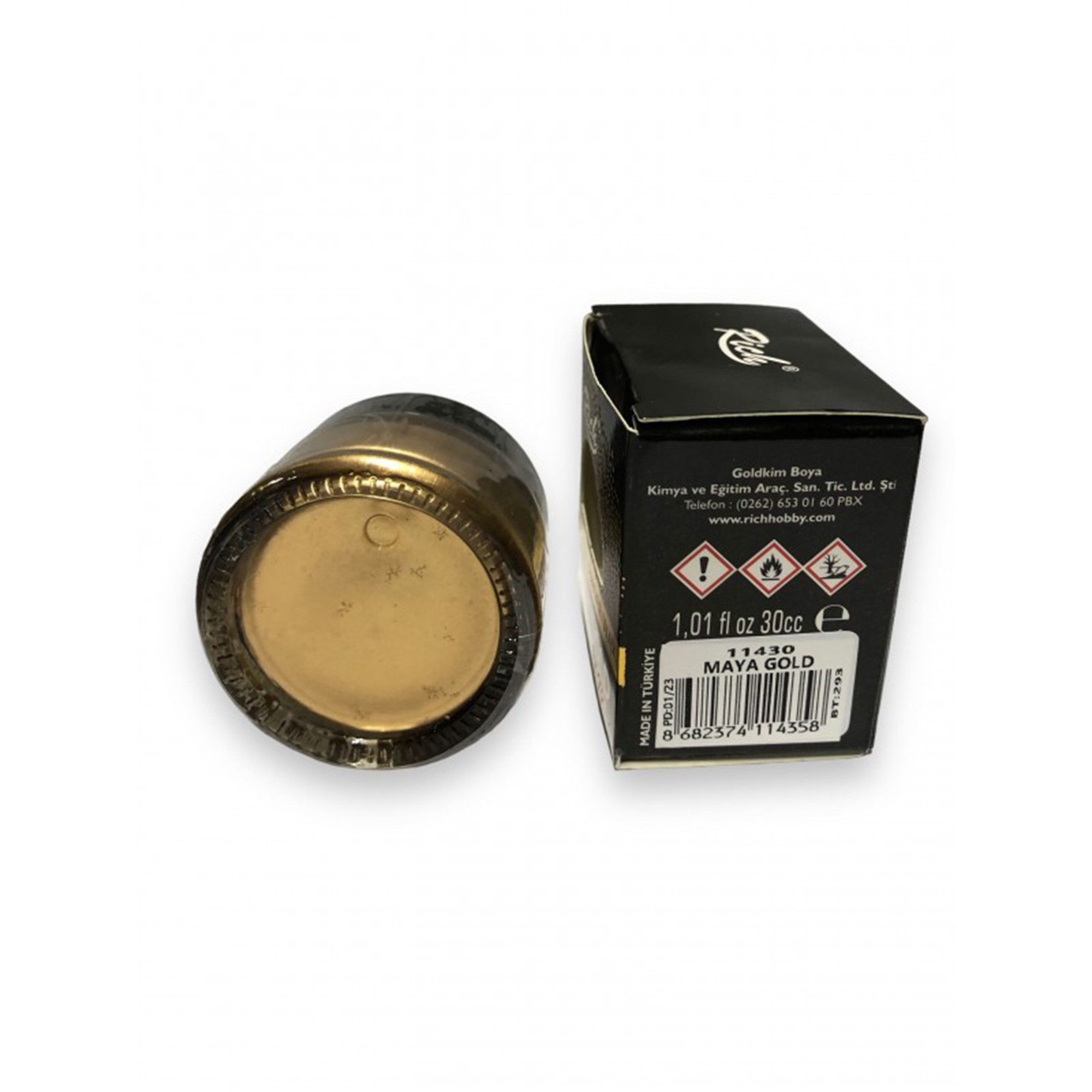 RICH Acrylfarbe Rich Magic Gold Professional Finger Wax 40 ml