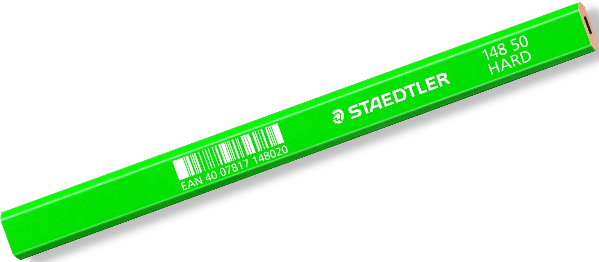 STAEDTLER Bleistift Zimmermannsbleistift hart grün oval/sechskant 175mm