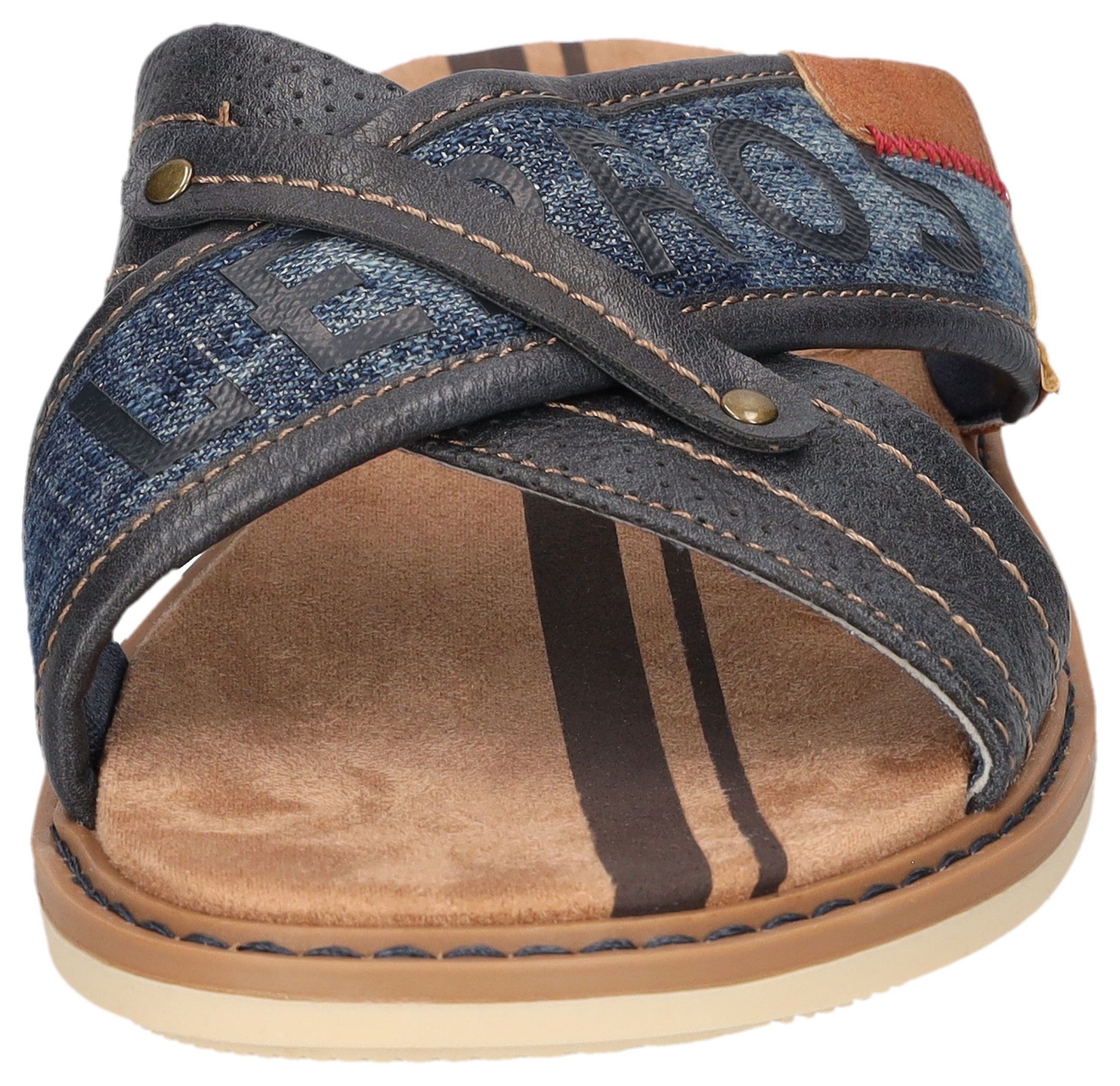 LERROS Pantolette Sommerschuh, Strandschuh, Schlappen zum Schlupfen