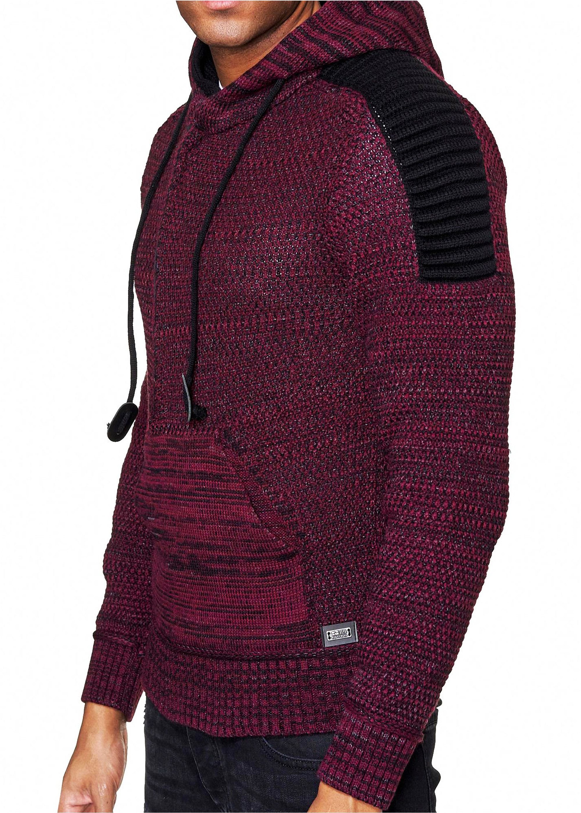 Rusty Neal Kapuzensweatshirt Knitwear mit praktischem Reißverschluss – Bild 5 von 5