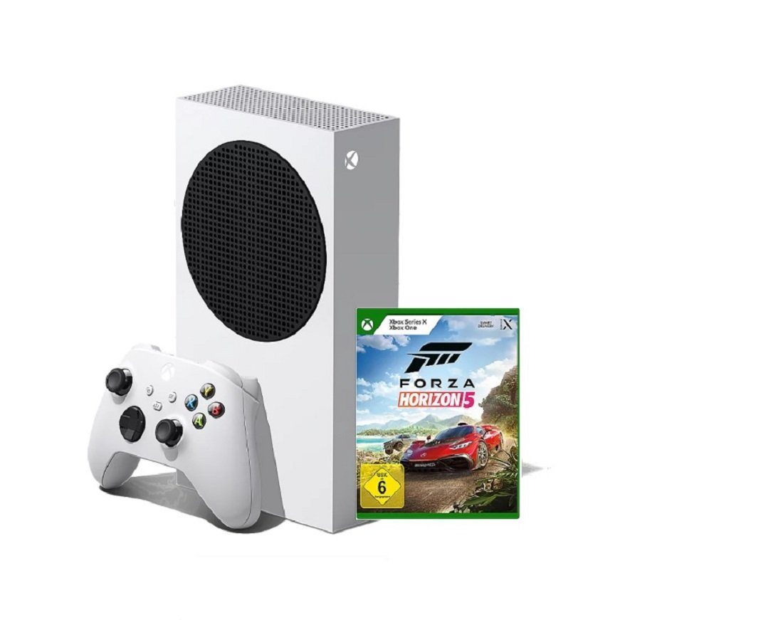 Xbox Series S Spielkonsole + Forza Horizon 5 Xbox Digital Xbox-Controller