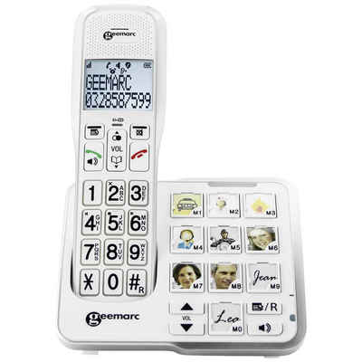 Geemarc schnurloses Seniorentelefon Seniorentelefon (Anrufbeantworter)