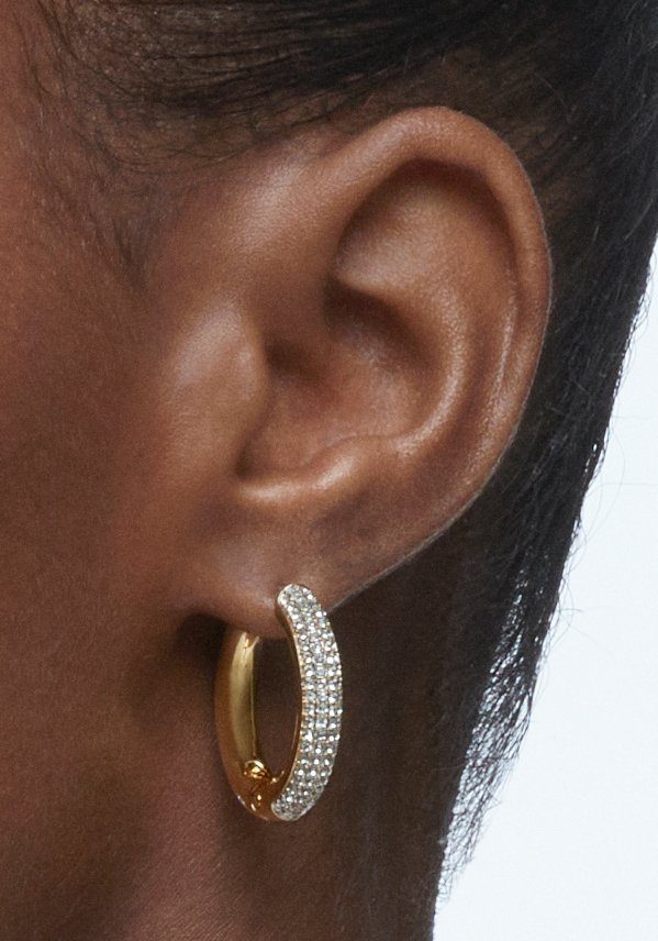 Swarovski Paar Creolen Dextera, mit Swarovski® Kristall