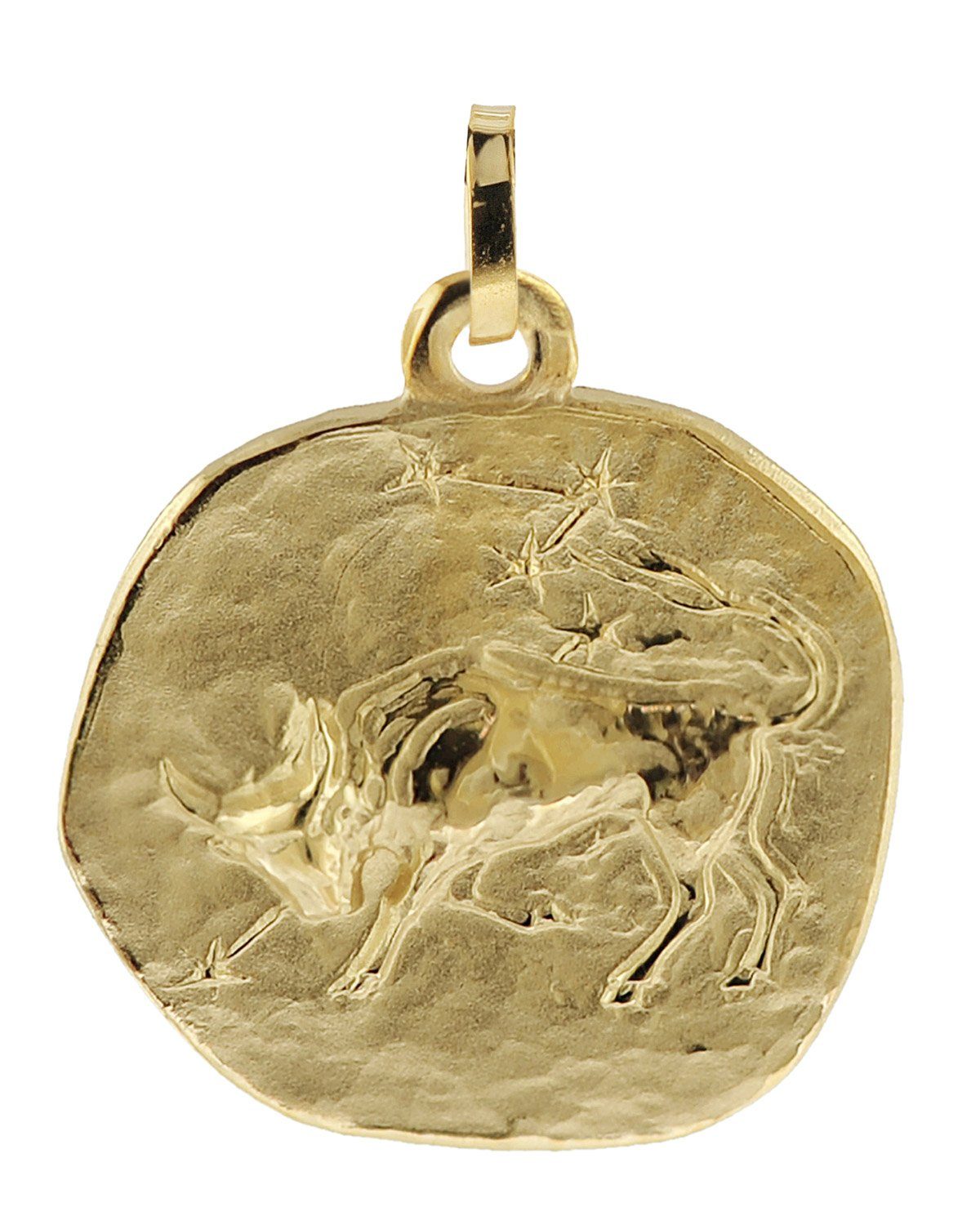 trendor Sternzeichenanhänger Sternzeichen- Stier 333 20 mm Gold
