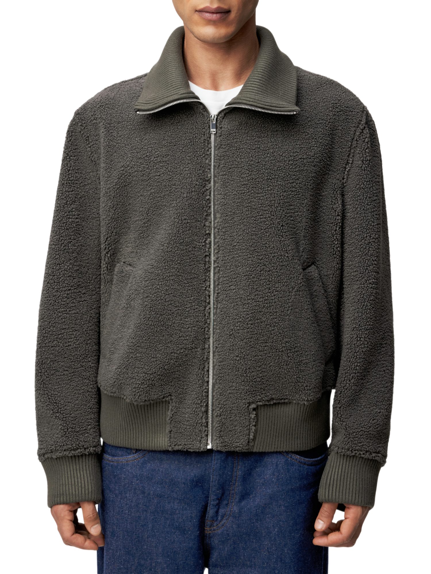 Drykorn Outdoorjacke Freizeit,Polyester,Strukturiert,Stehkragen,Lang,Regular Fit