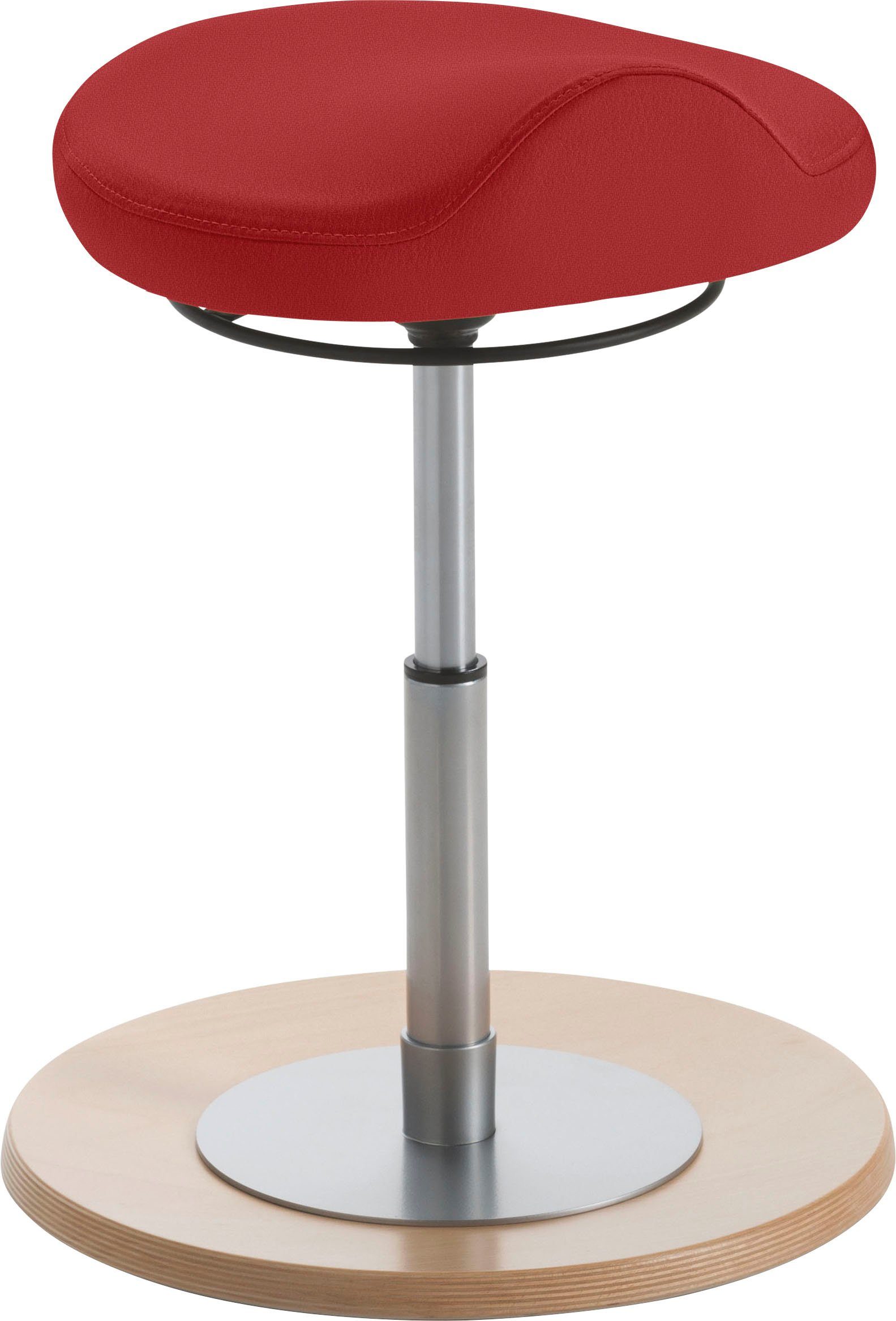 (1 1102 geformtem ergonomisch Mayer 1102 Sitzmöbel Komfortsitz Kinderpendelhocker Rot Rot St), Sitzhocker | mit