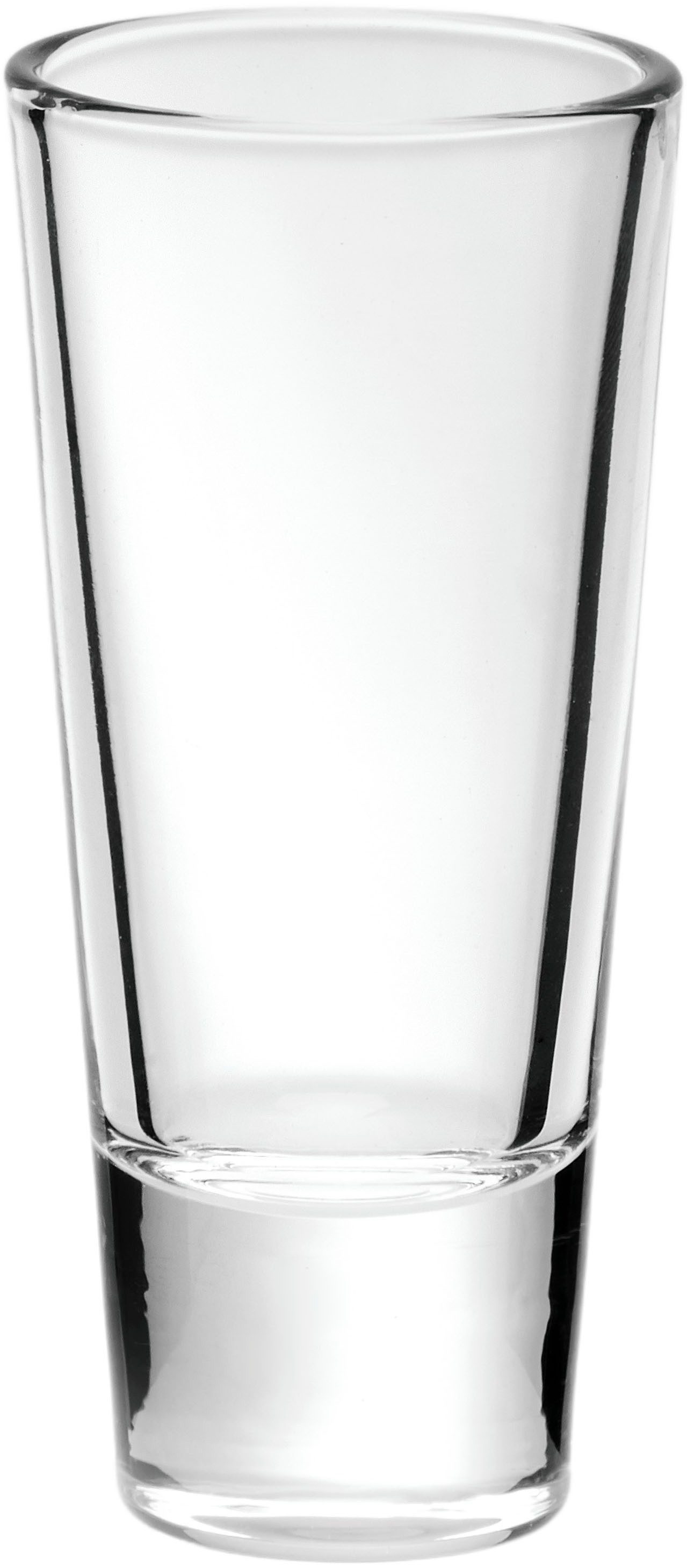 van Well Schnapsglas Ida, 6-tlg., Glas, spülmaschinengeeignet, 4 cl, 6-teilig