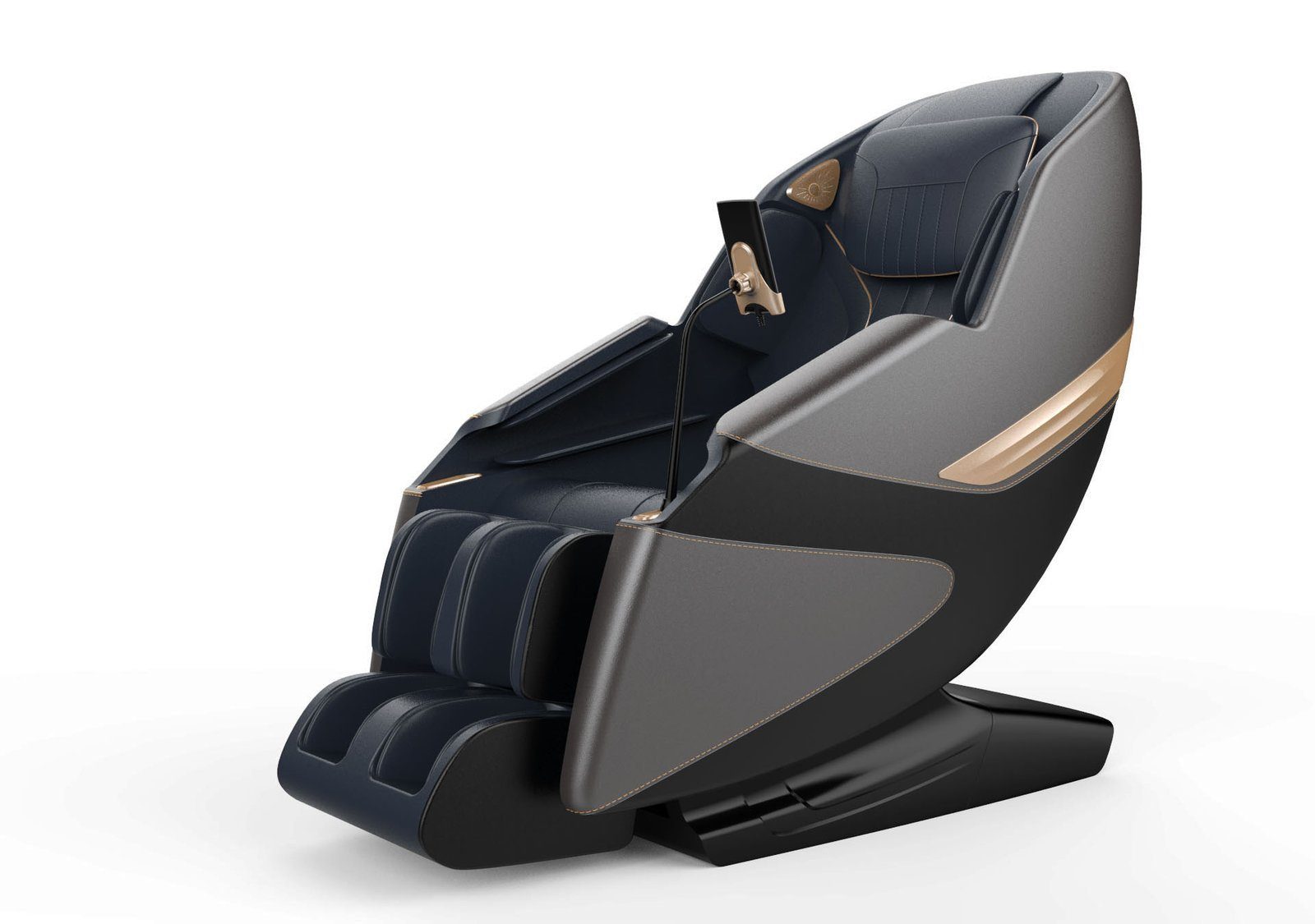JVmoebel Massagesessel, Massagesessel Ganz Körper Massage Liege Sessel 3D Display Sofort