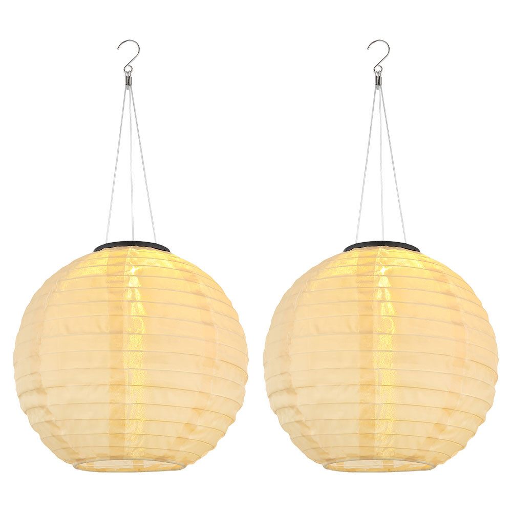 GLOBO LIGHTING Lampion, LED-Leuchtmittel fest verbaut, Warmweiß, Solarlampe günstig online kaufen